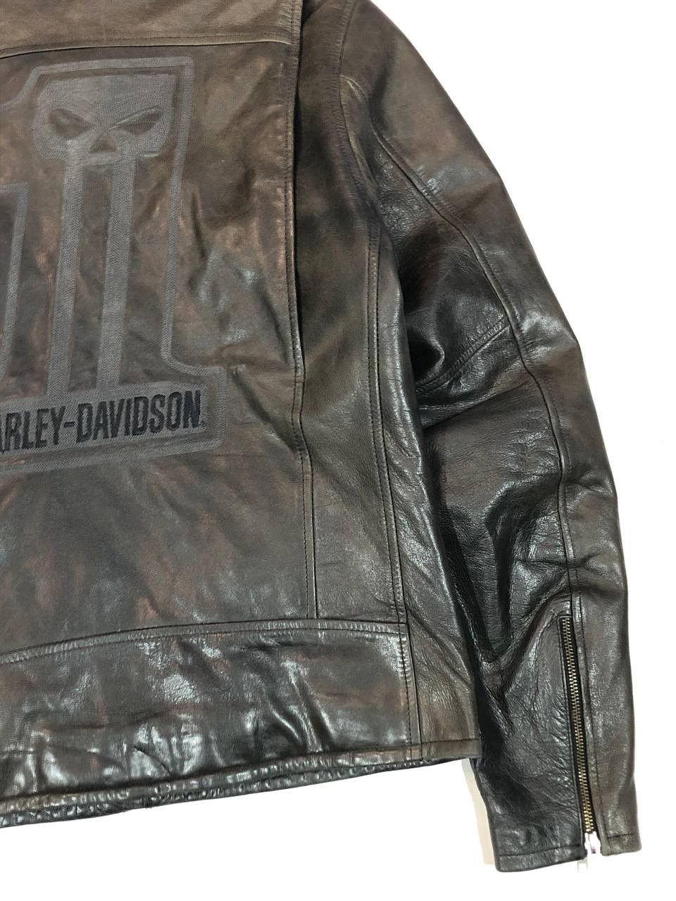 Harley Davidson Harley Davidson Leather Moto Biker Jacket Size US M / EU 48-50 / 2 - 10 Thumbnail