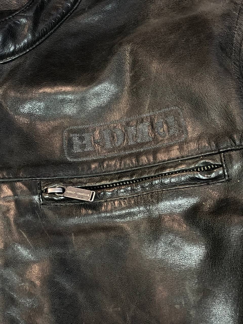 Harley Davidson Harley Davidson Leather Moto Biker Jacket Size US M / EU 48-50 / 2 - 6 Thumbnail