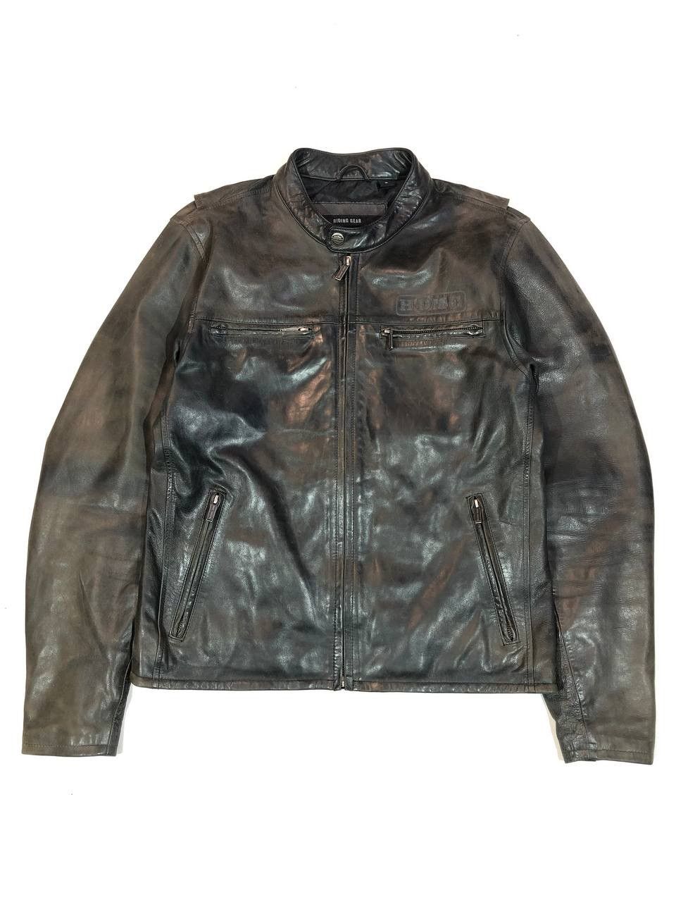Harley Davidson Harley Davidson Leather Moto Biker Jacket Size US M / EU 48-50 / 2 - 2 Thumbnail