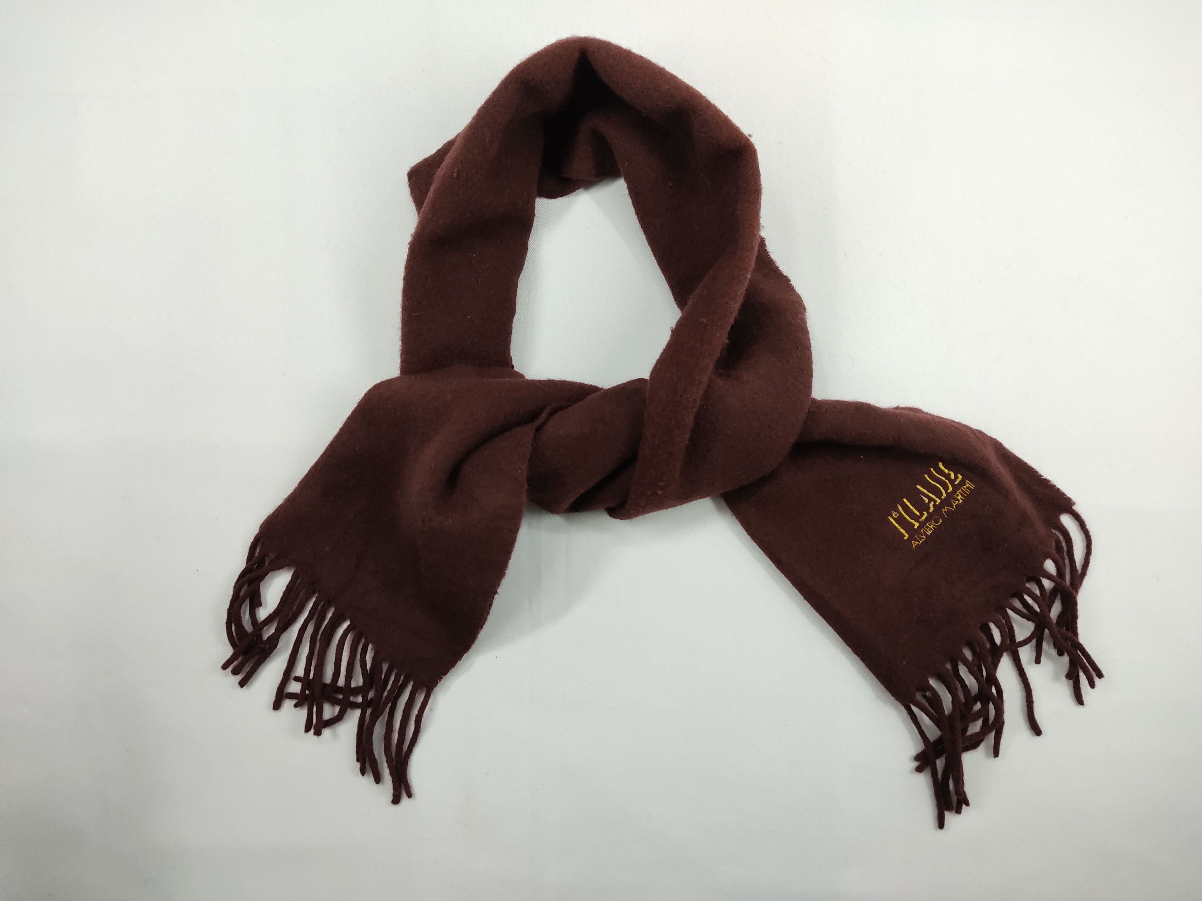 Alviero Martini Alviero Martini Scarf Muffler Made in Italy Wool Lana Size ONE SIZE - 1 Thumbnail