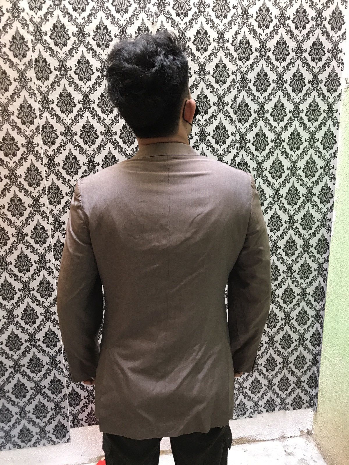 Yohji Yamamoto 🔊🔥FINAL DROP🔥YOHJI YAMAMOTO SILK TESSITURA FABRIC JACKET Size US L / EU 52-54 / 3 - 4 Thumbnail