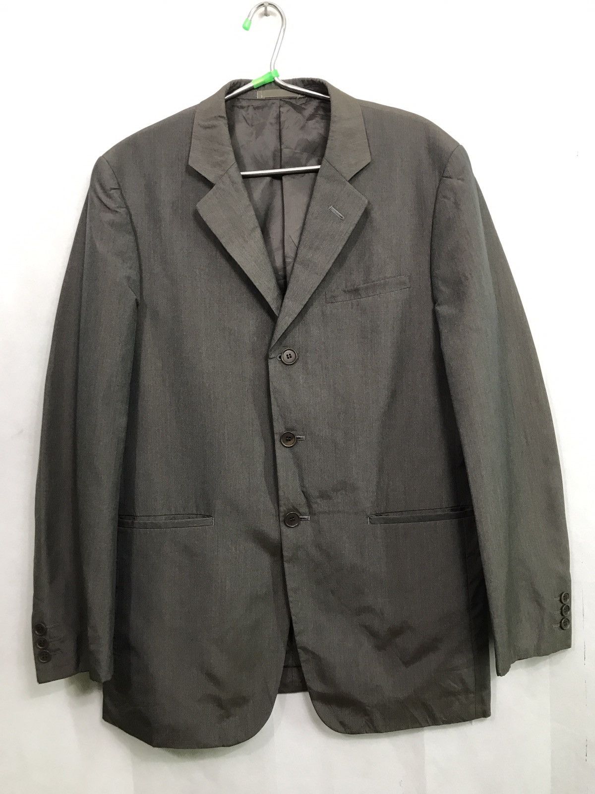 Yohji Yamamoto 🔊🔥FINAL DROP🔥YOHJI YAMAMOTO SILK TESSITURA FABRIC JACKET Size US L / EU 52-54 / 3 - 13 Thumbnail