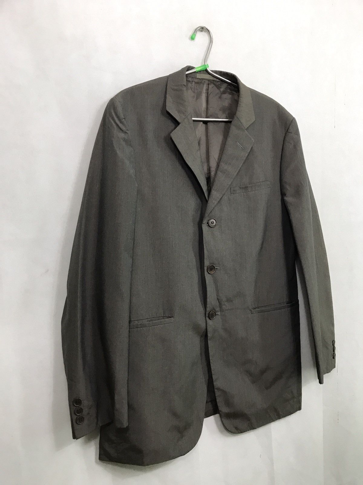 Yohji Yamamoto 🔊🔥FINAL DROP🔥YOHJI YAMAMOTO SILK TESSITURA FABRIC JACKET Size US L / EU 52-54 / 3 - 11 Thumbnail