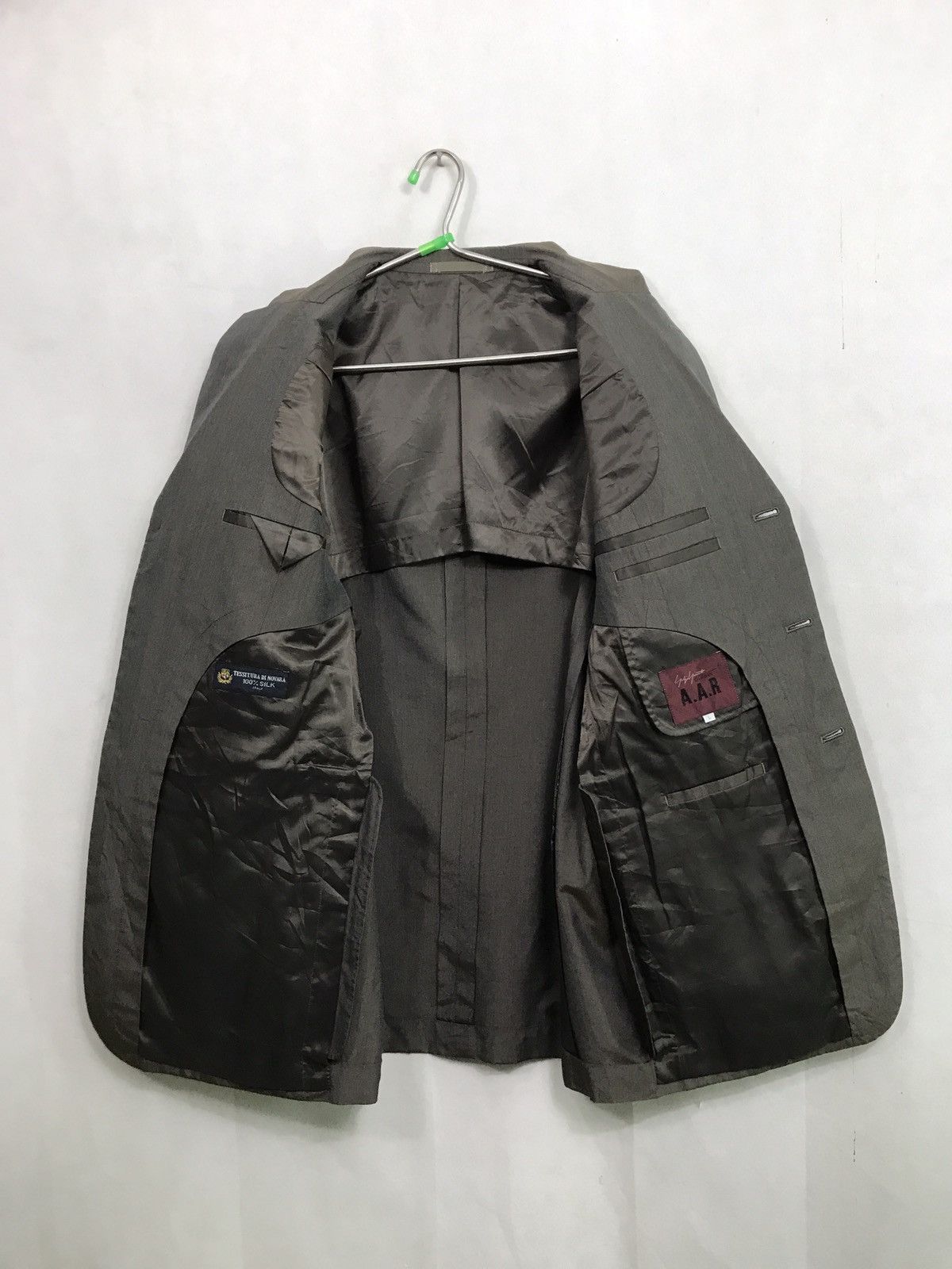 Yohji Yamamoto 🔊🔥FINAL DROP🔥YOHJI YAMAMOTO SILK TESSITURA FABRIC JACKET Size US L / EU 52-54 / 3 - 17 Thumbnail
