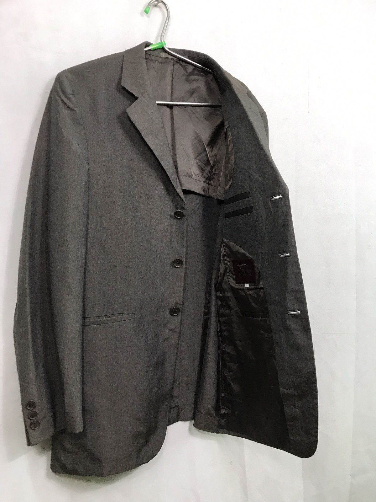 Yohji Yamamoto 🔊🔥FINAL DROP🔥YOHJI YAMAMOTO SILK TESSITURA FABRIC JACKET Size US L / EU 52-54 / 3 - 16 Thumbnail