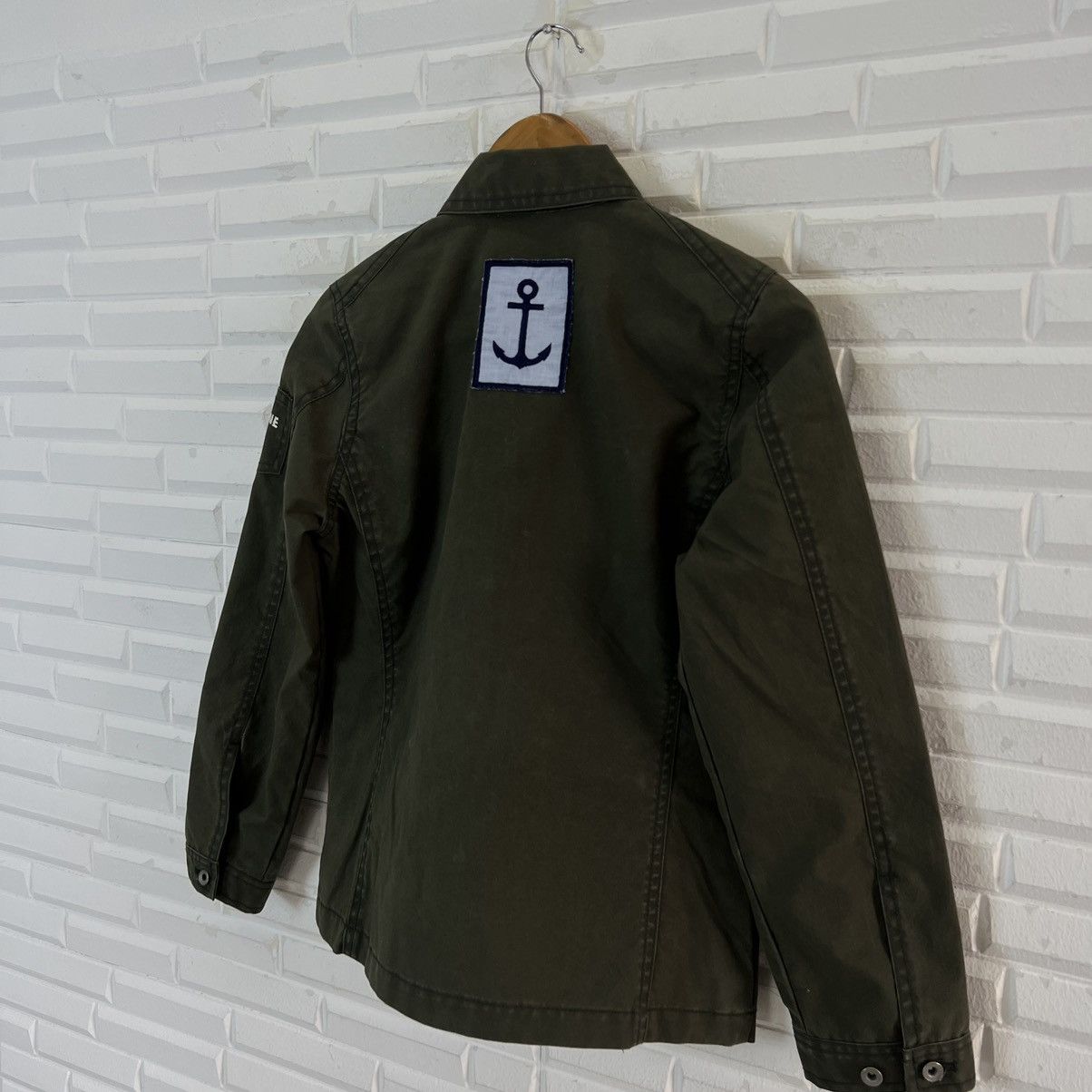 Japanese Brand VINTAGE LA MARINE FRANCAIS CROPPED JACKET BIG LOGO Size US S / EU 44-46 / 1 - 7 Thumbnail