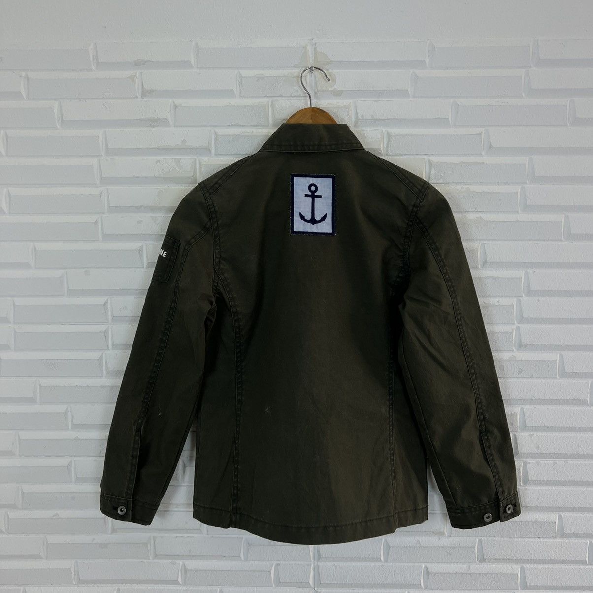 Japanese Brand VINTAGE LA MARINE FRANCAIS CROPPED JACKET BIG LOGO Size US S / EU 44-46 / 1 - 6 Thumbnail