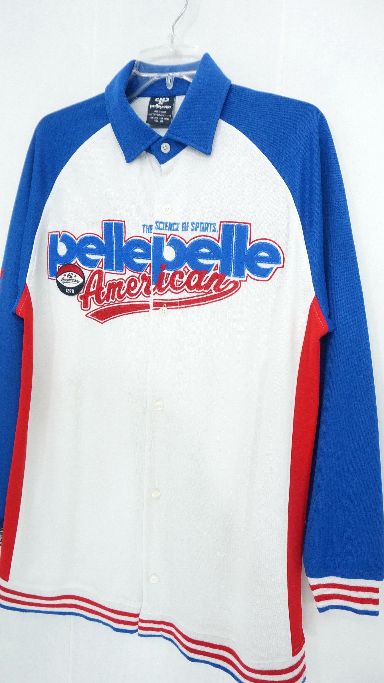 Marc Buchanan Rare Vintage PELLE PELLE Long Sleeve Polyester Shirt Size US L / EU 52-54 / 3 - 2 Thumbnail