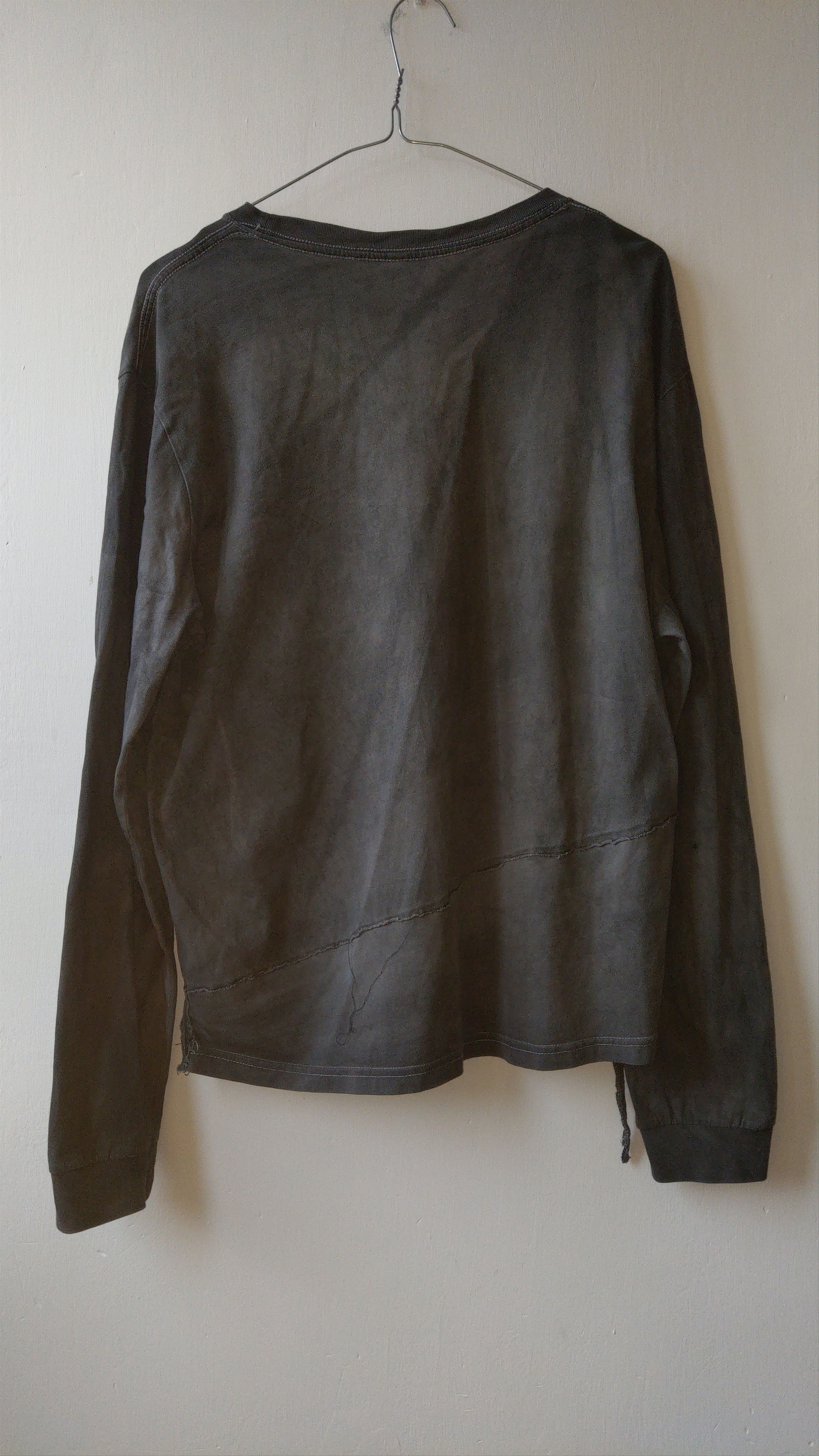 Japanese Brand Reconstructed Boxy Shirt Distressed Goth Darkfashion Size US L / EU 52-54 / 3 - 1 Thumbnail