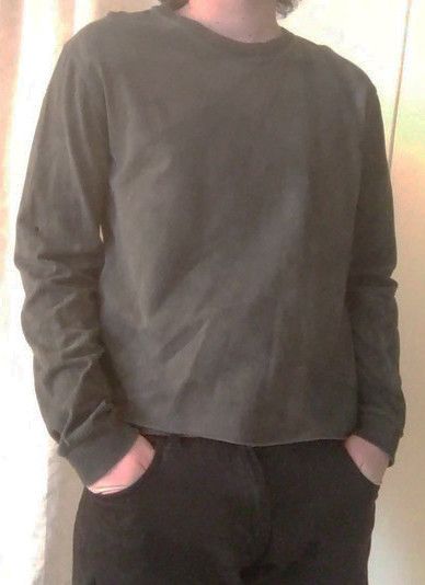 Japanese Brand Reconstructed Boxy Shirt Distressed Goth Darkfashion Size US L / EU 52-54 / 3 - 9 Thumbnail