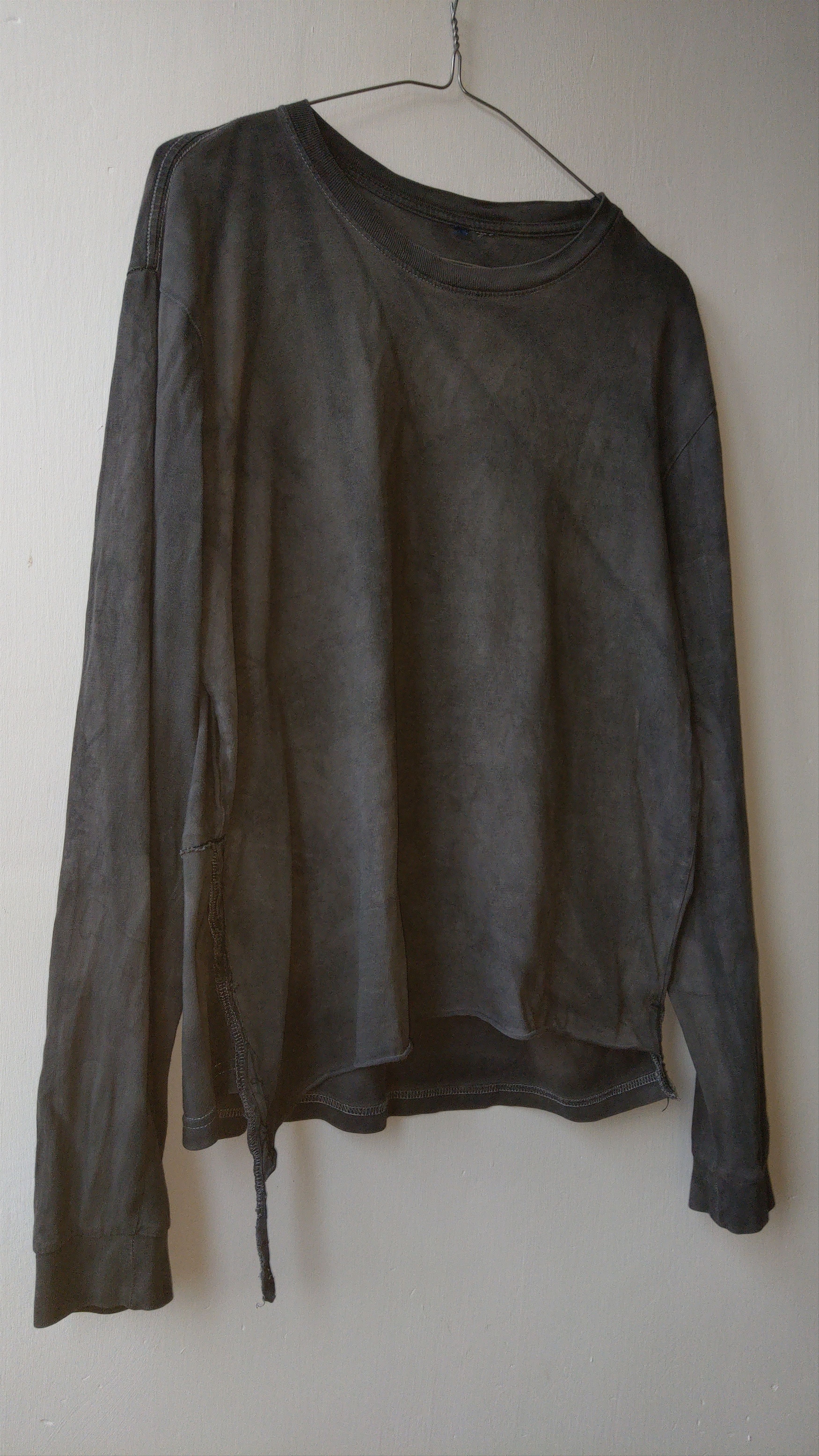 Japanese Brand Reconstructed Boxy Shirt Distressed Goth Darkfashion Size US L / EU 52-54 / 3 - 7 Thumbnail