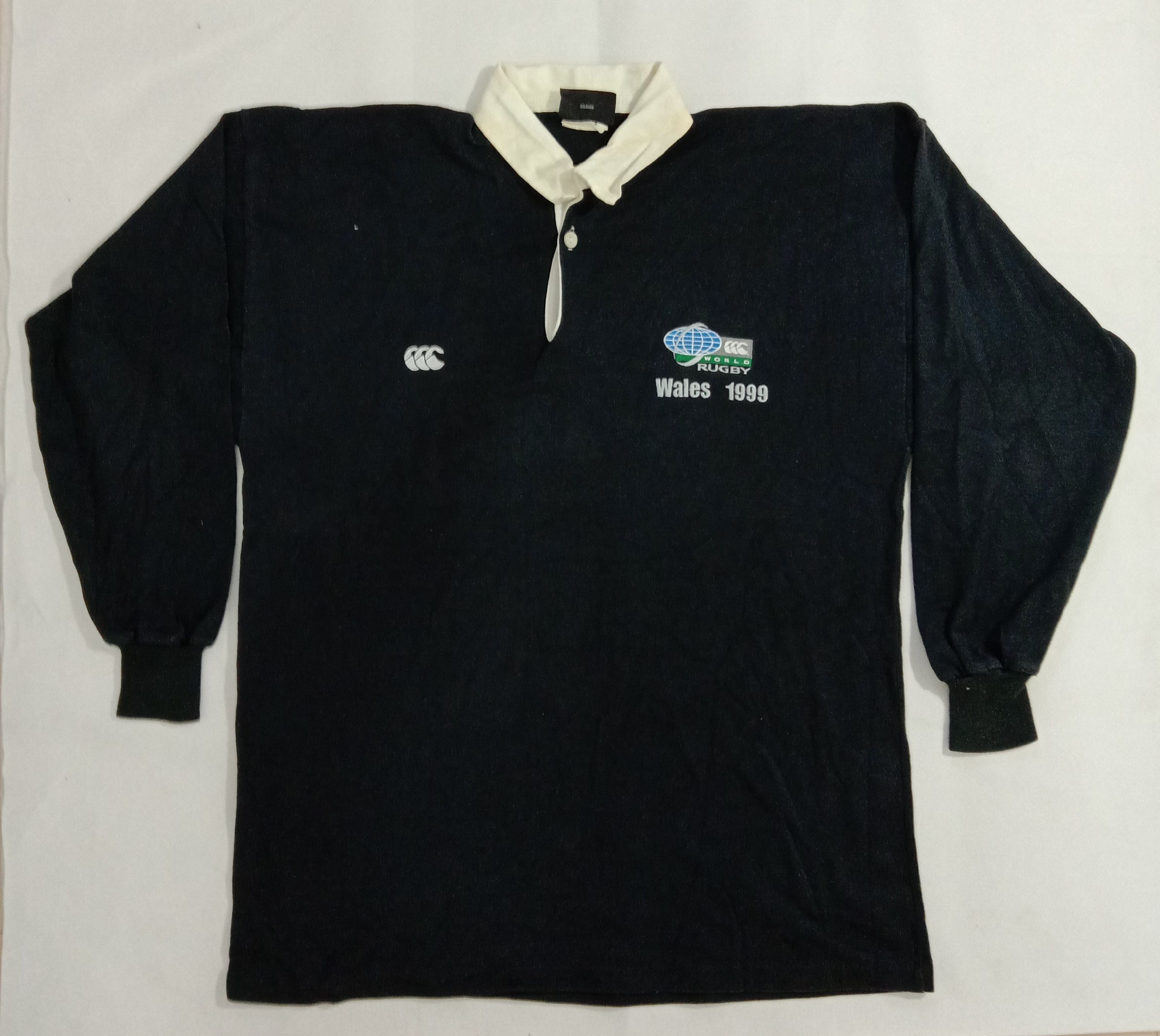 Canterbury of New Zealand VINTAGE CANTERBURY RUGBY WORLD CUP WALES 1999 All Blacks Size US L / EU 52-54 / 3 - 2 Thumbnail