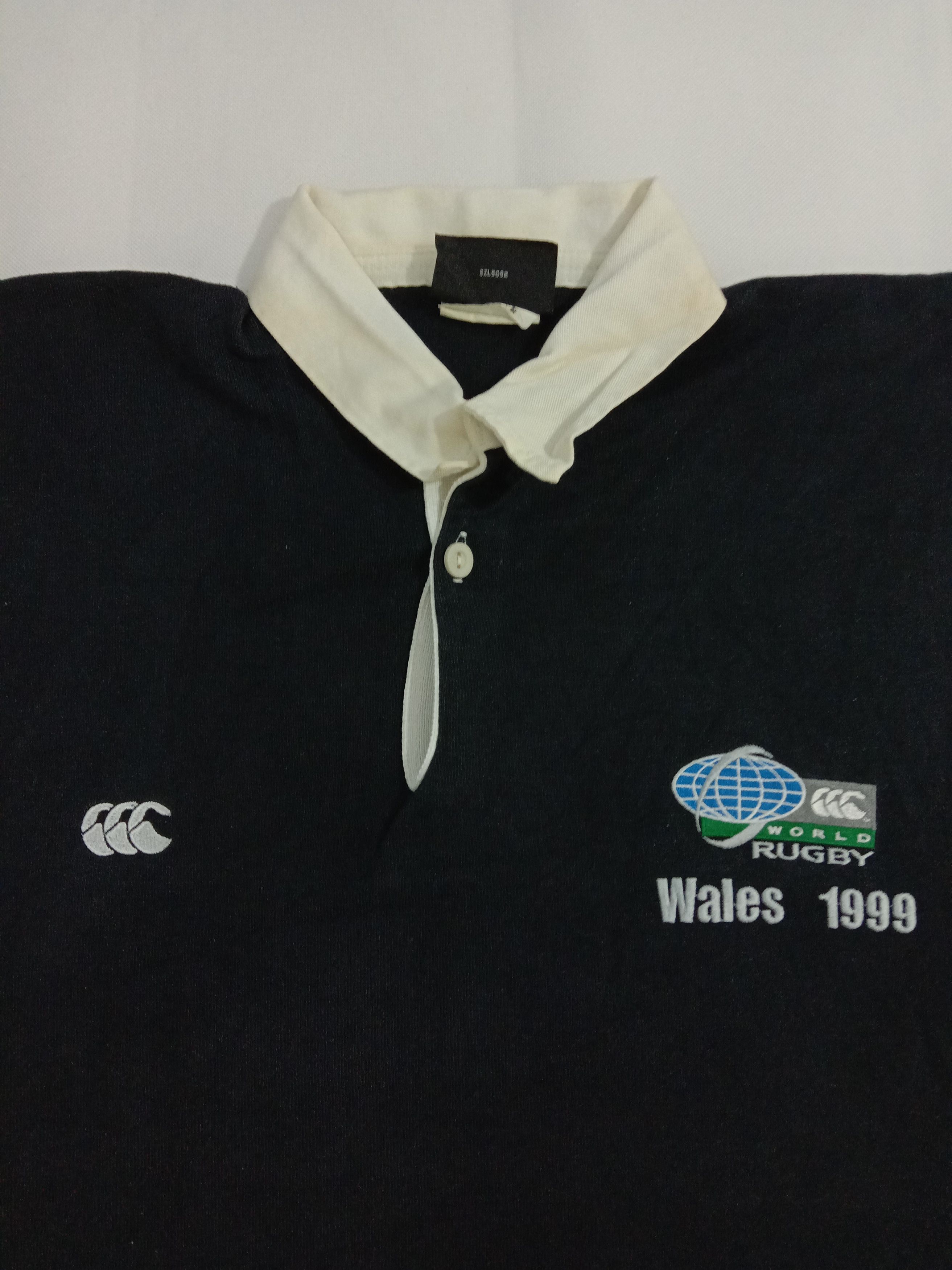 Canterbury of New Zealand VINTAGE CANTERBURY RUGBY WORLD CUP WALES 1999 All Blacks Size US L / EU 52-54 / 3 - 3 Thumbnail