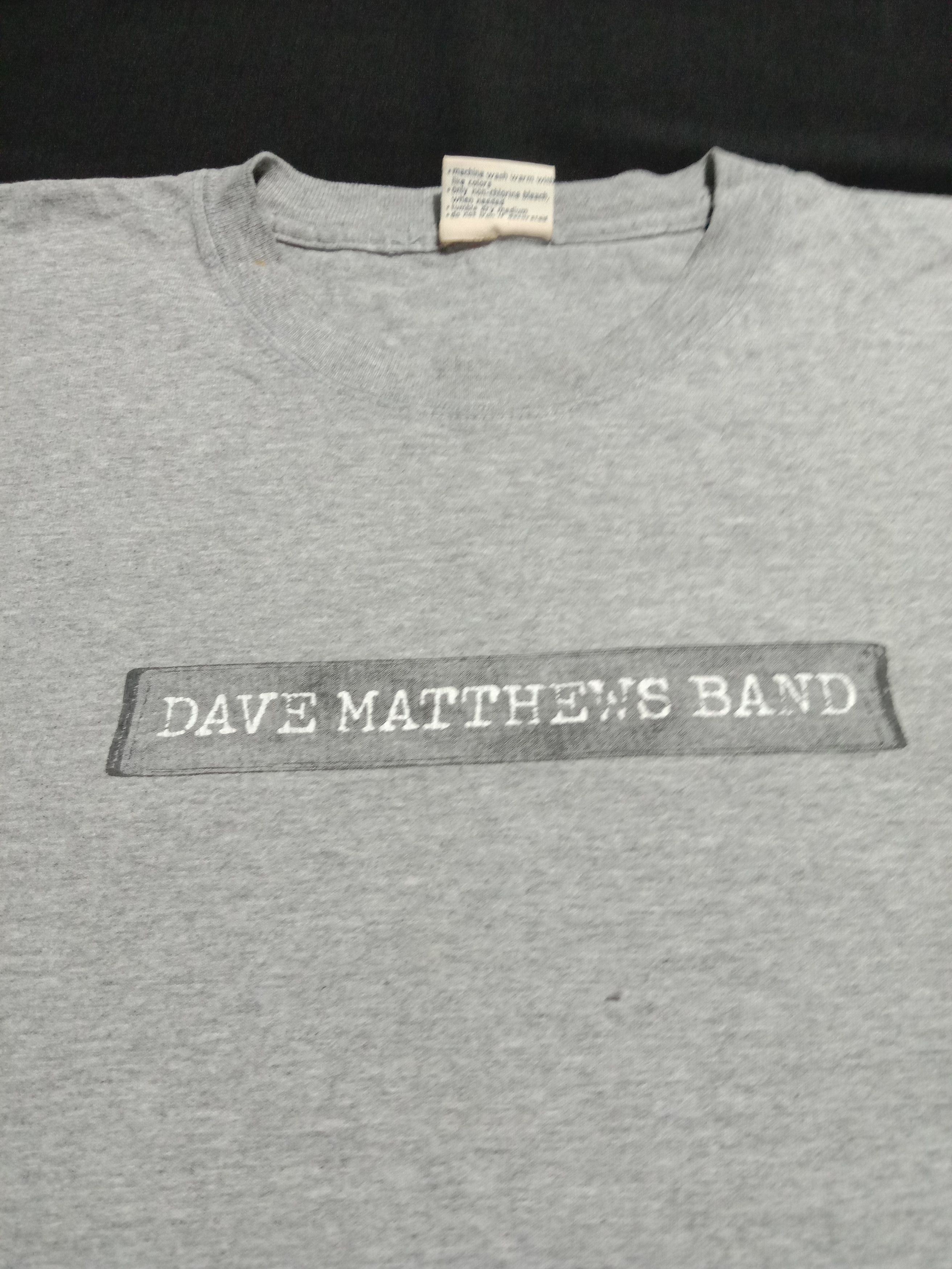 Band Tees Vintage Dave Matthews Band Spring Tour 2002 Tee Size US L / EU 52-54 / 3 - 5 Thumbnail