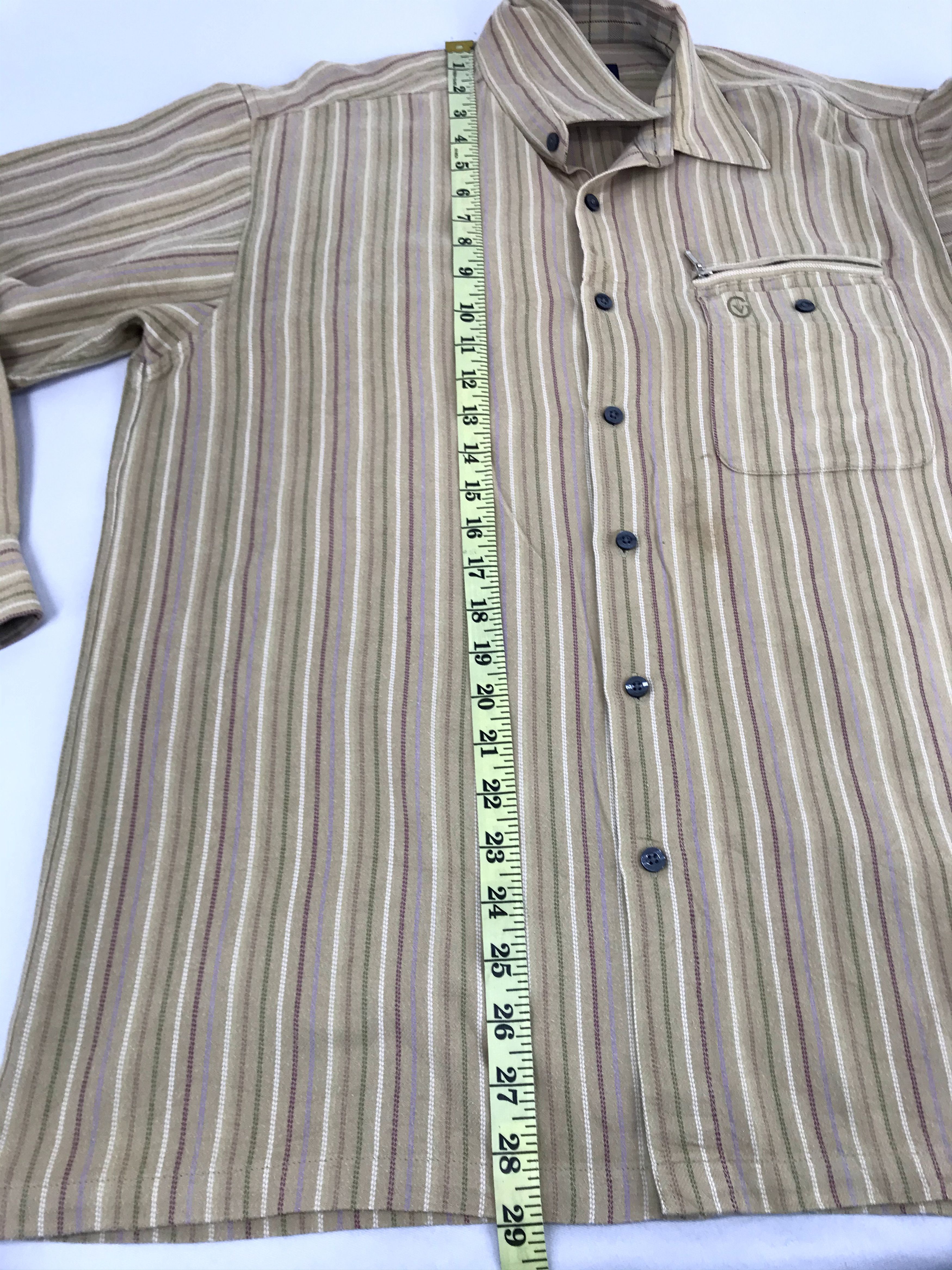 Valentino Vintage Gianni Valentino Flannel Shirt Single Pocket Size US L / EU 52-54 / 3 - 10 Thumbnail