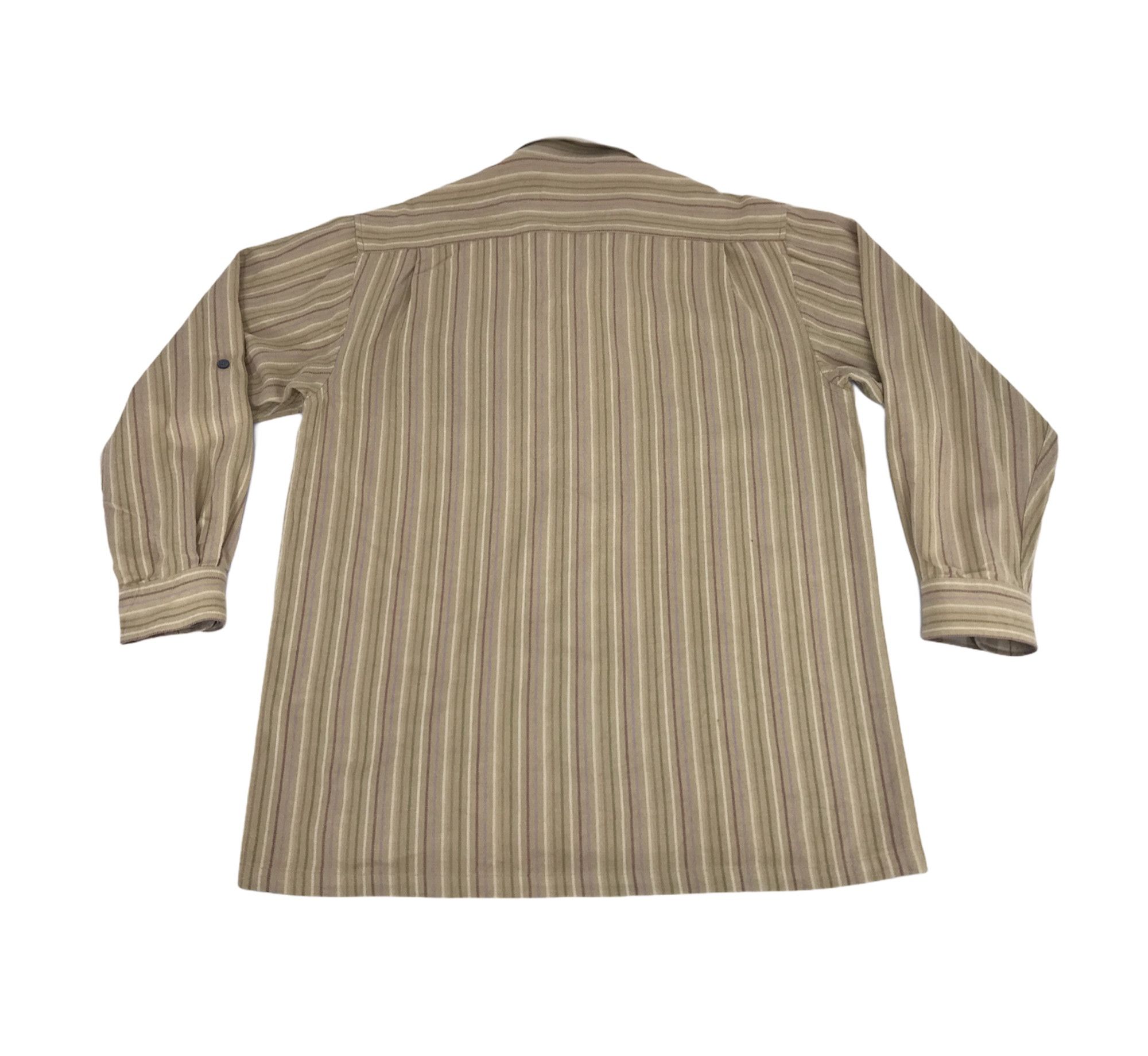 Valentino Vintage Gianni Valentino Flannel Shirt Single Pocket Size US L / EU 52-54 / 3 - 2 Thumbnail
