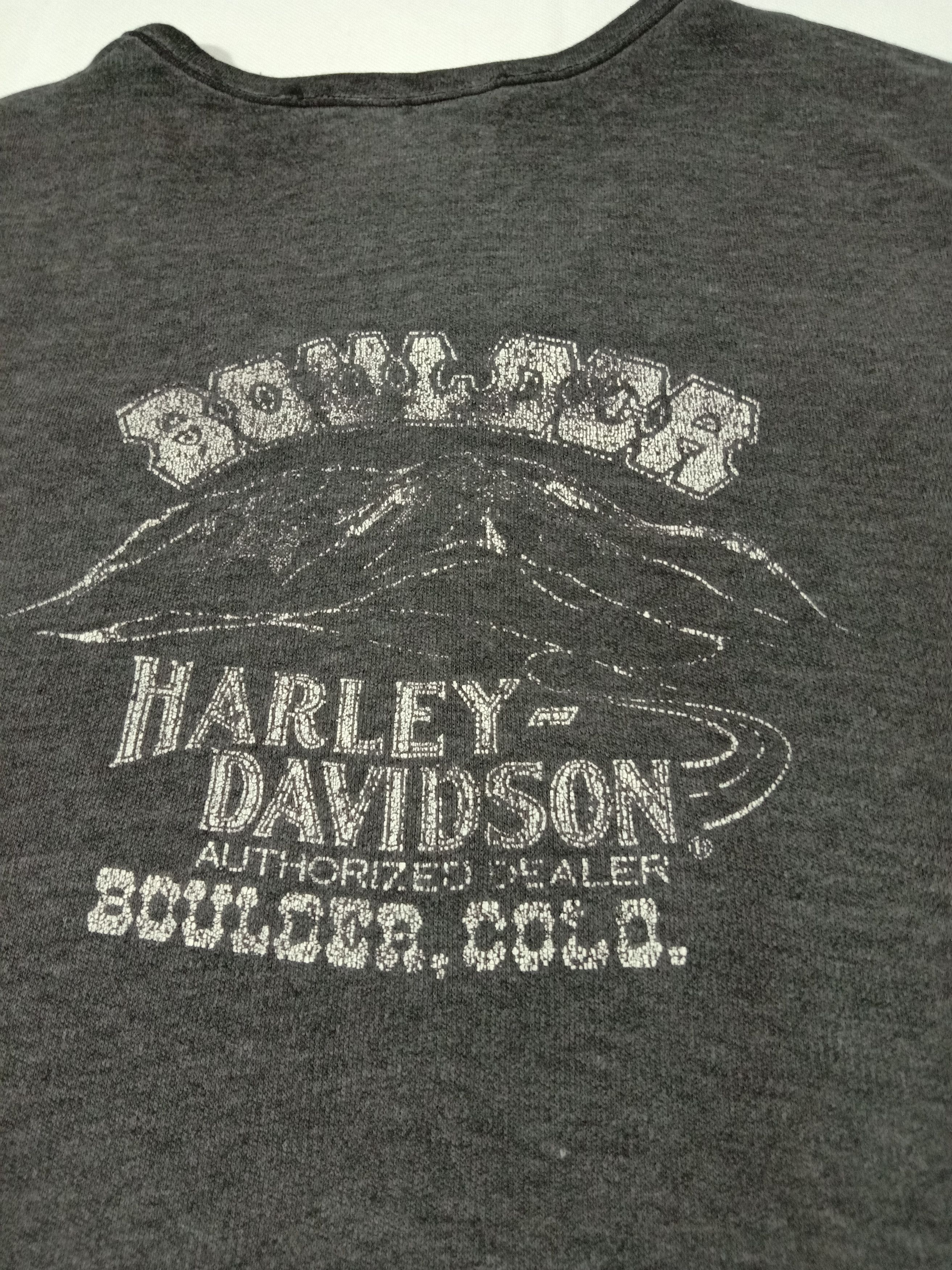 Harley Davidson Vintage 80s Harley Davidson Motorcycle Tee Size XXS / US 00 / IT 34 - 5 Thumbnail