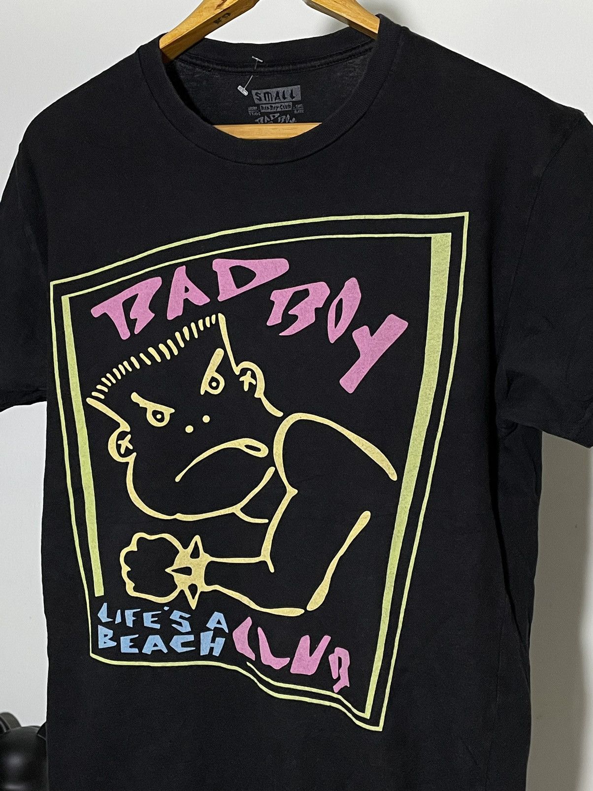 Revenge × Vintage BAD BOY CLUB T-SHIRT Size US M / EU 48-50 / 2 - 2 Thumbnail
