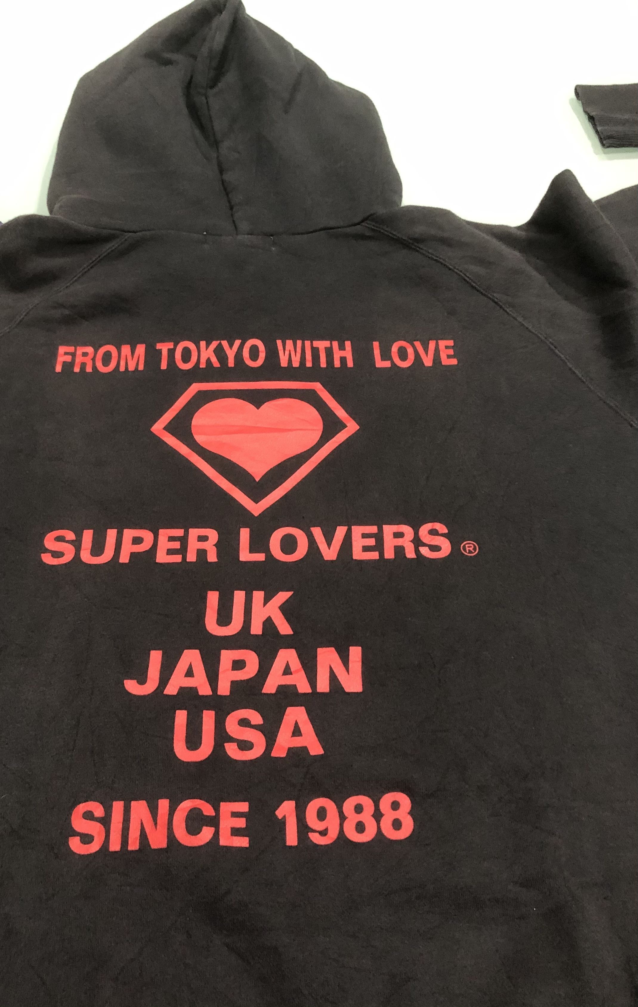 Japanese Brand Vintage Japanese Brand Superlover Hoodie Size US L / EU 52-54 / 3 - 5 Thumbnail