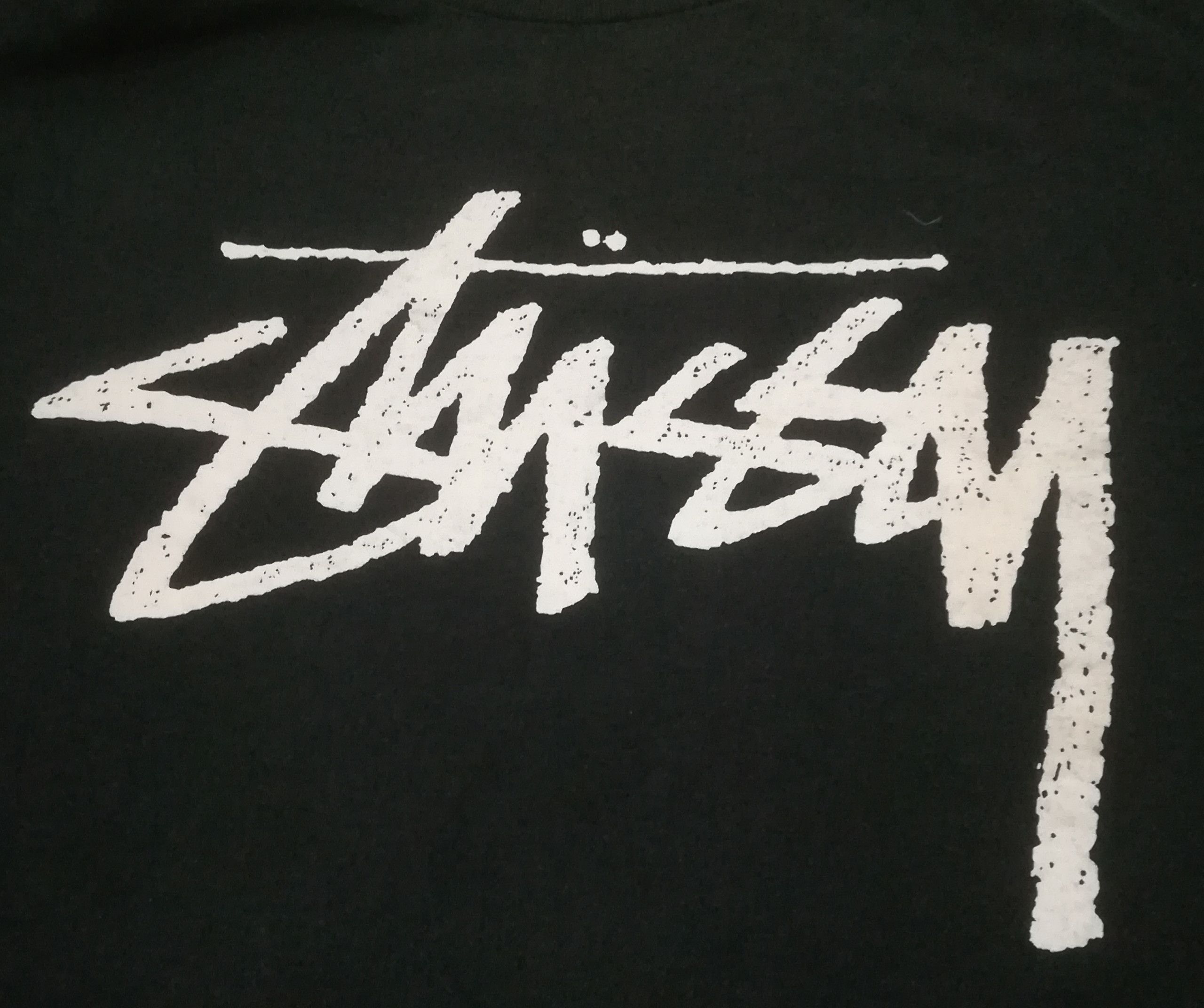 Stussy Vintage Stussy Big Logo Black Tag Tshirt Size US L / EU 52-54 / 3 - 3 Thumbnail