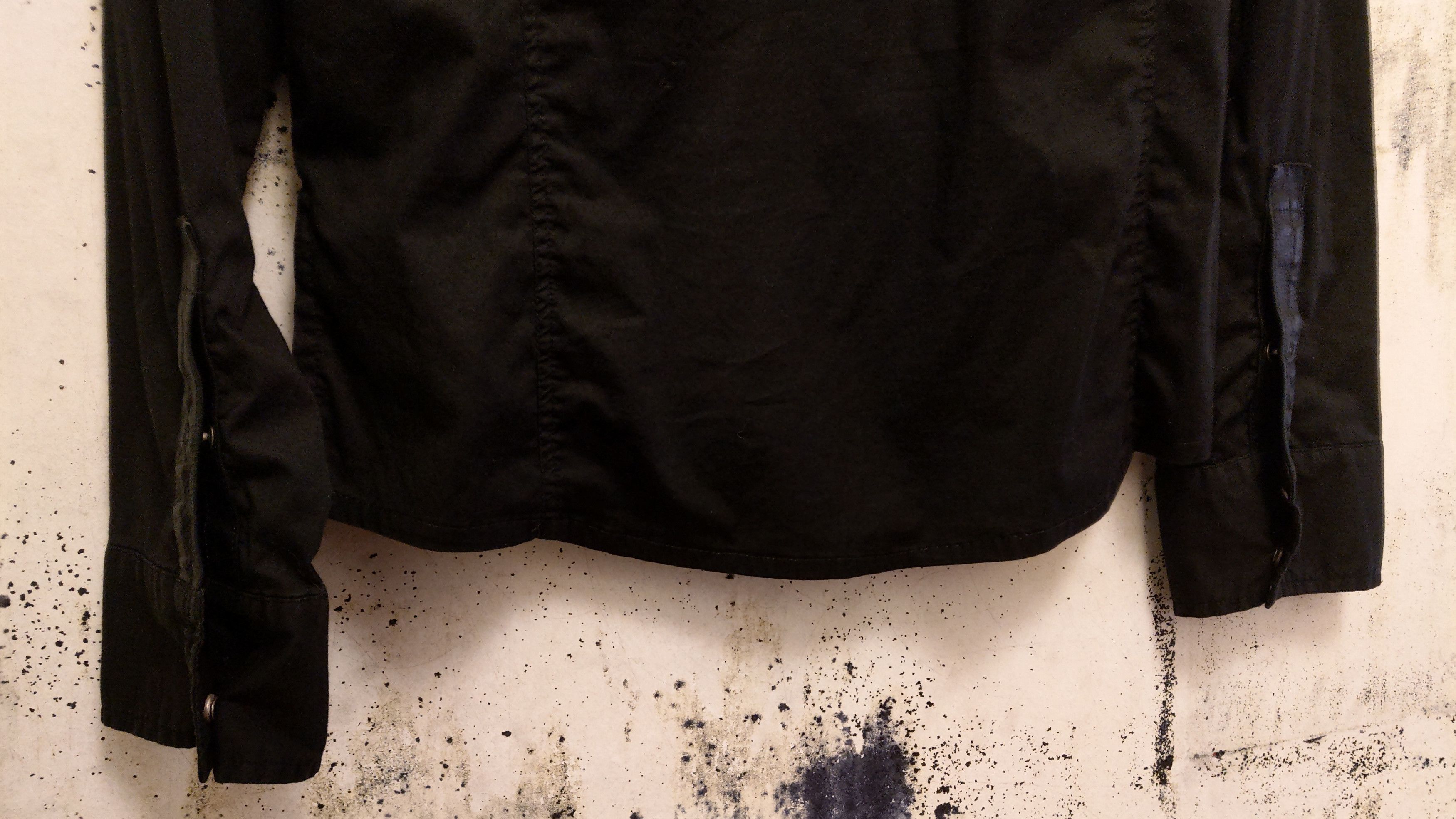 Dirk Bikkembergs Leather Goth Shirt 2012 Size US XL / EU 56 / 4 - 6 Thumbnail