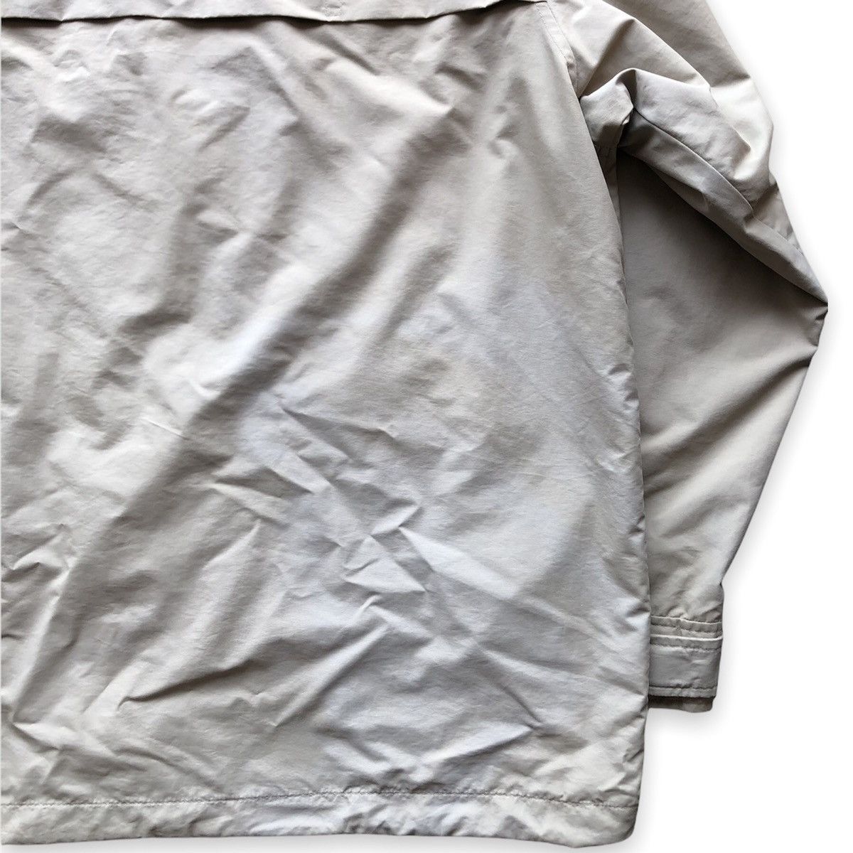 Uniqlo Vintage 90's Uniqlo Windbreaker Jacket Hoodie Nude Colour Size US XL / EU 56 / 4 - 7 Thumbnail