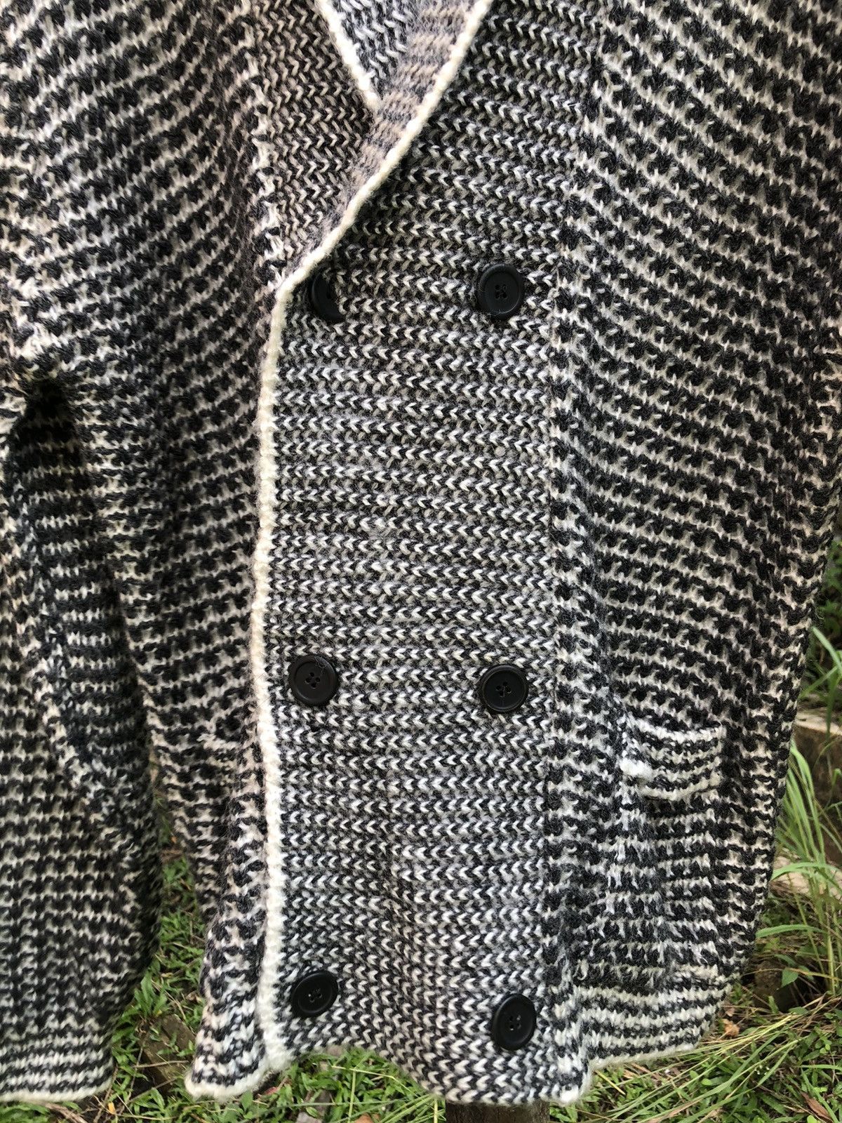 Aran Isles Knitwear Vintage 90's Knit Cardigan Double Button Jacket Size US M / EU 48-50 / 2 - 8 Thumbnail