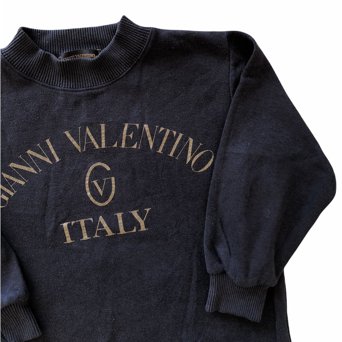 Gianni Valentino Vintage Gianni Valentino Big Logo Sweatshirt For Kid Size US XXS / EU 40 - 3 Thumbnail