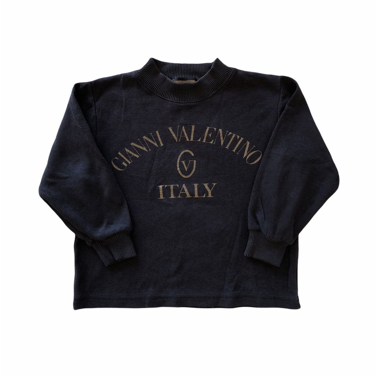 Gianni Valentino Vintage Gianni Valentino Big Logo Sweatshirt For Kid Size US XXS / EU 40 - 1 Thumbnail