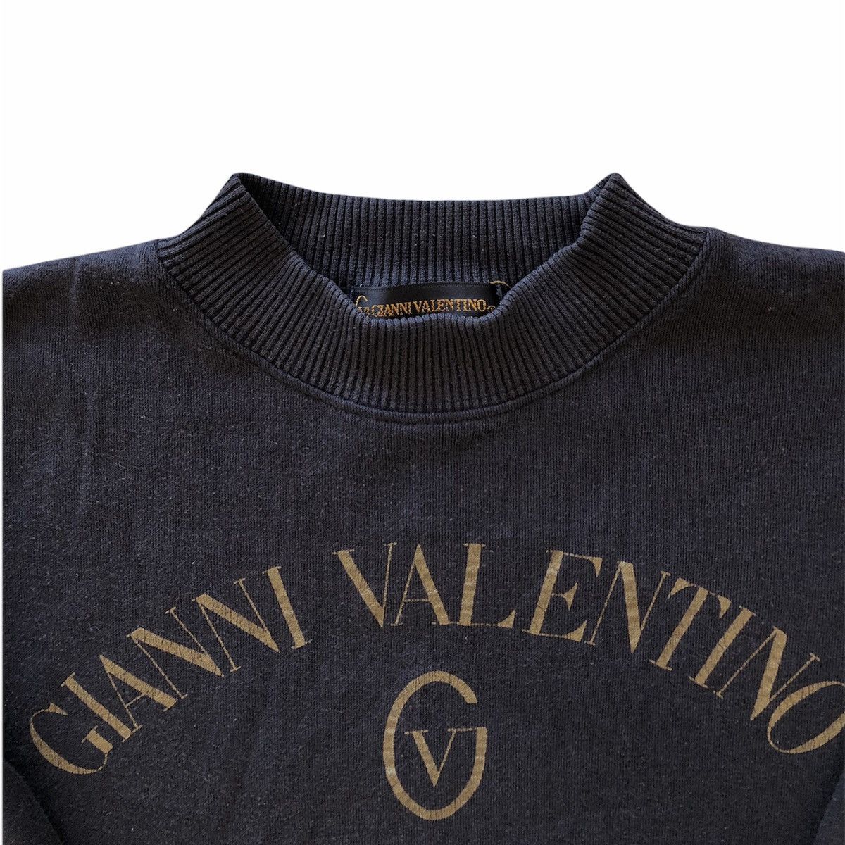 Gianni Valentino Vintage Gianni Valentino Big Logo Sweatshirt For Kid Size US XXS / EU 40 - 2 Thumbnail