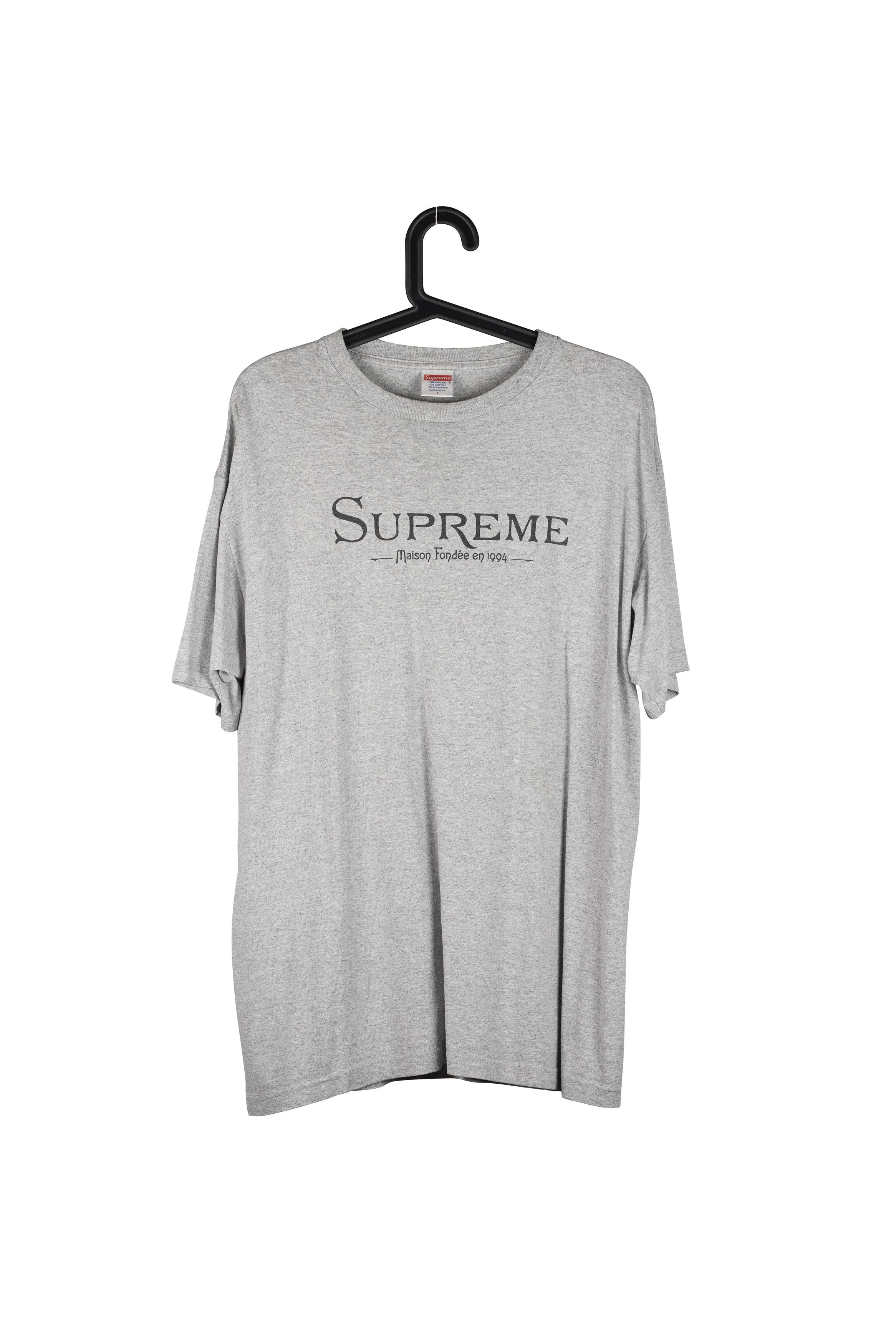 Supreme maison fondee en 1994 tee Size US L / EU 52-54 / 3 - 1 Thumbnail