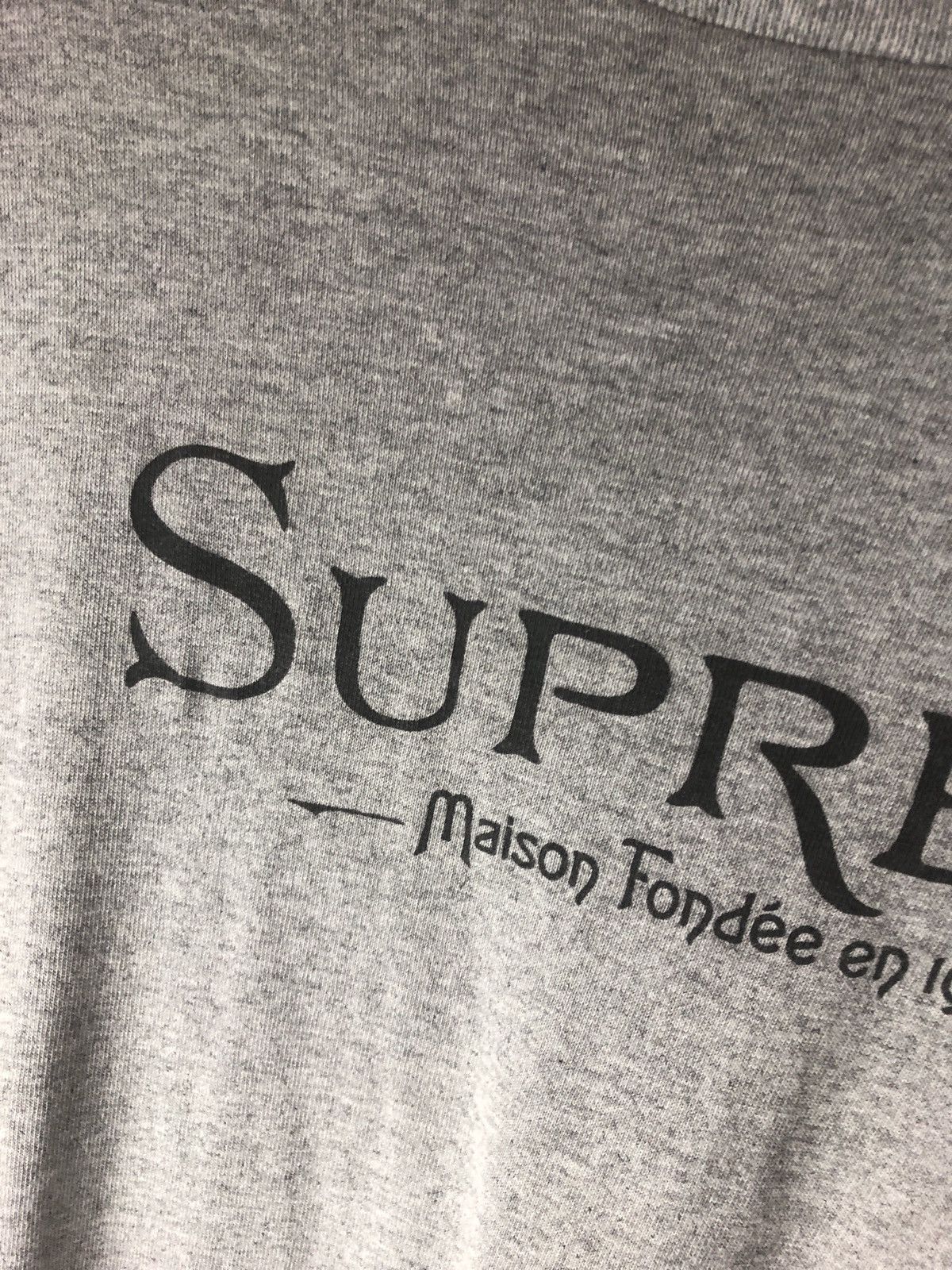 Supreme maison fondee en 1994 tee Size US L / EU 52-54 / 3 - 4 Thumbnail