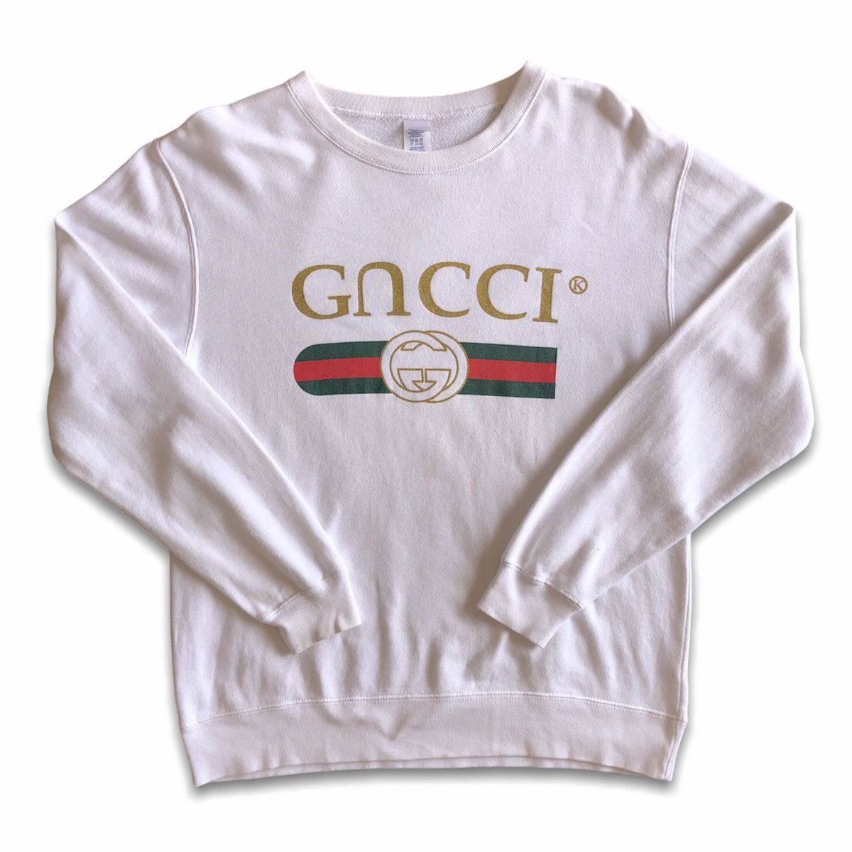 Seditionaries Parody Gucci Luxury Brand Sweatshirt Size US M / EU 48-50 / 2 - 1 Thumbnail