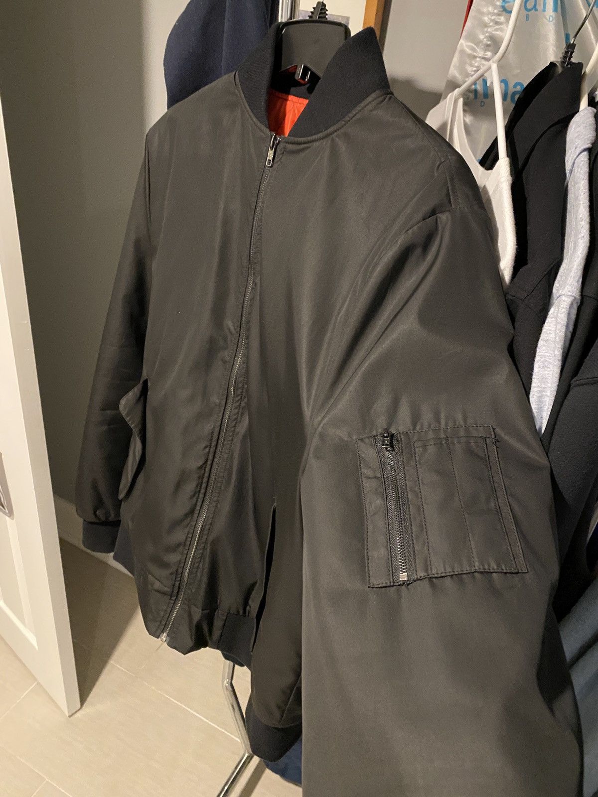 Killion Killion MA-1 Bomber Jacket Black Size US XL / EU 56 / 4 - 2 Thumbnail