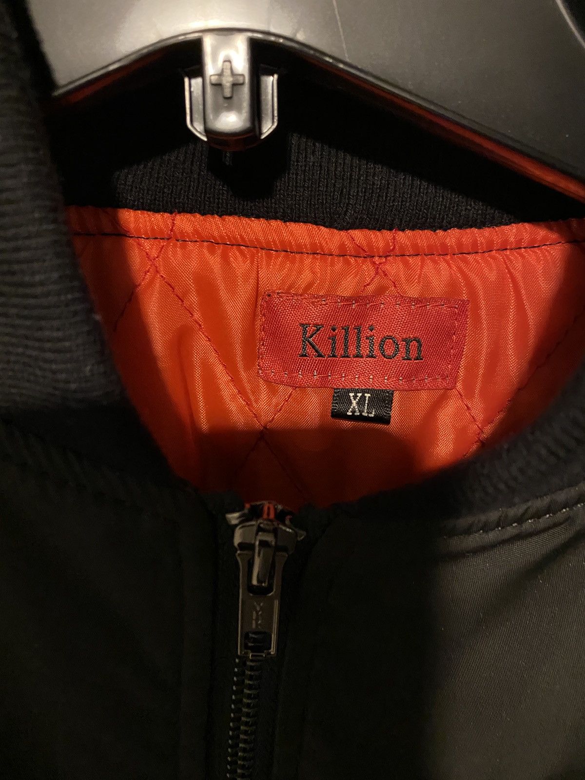 Killion Killion MA-1 Bomber Jacket Black Size US XL / EU 56 / 4 - 3 Thumbnail