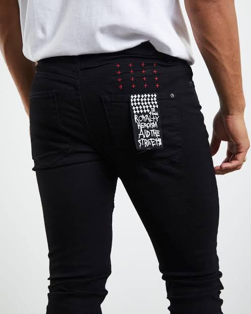 Ksubi Ksubi laid black jeans Size US 36 / EU 52 - 4 Thumbnail