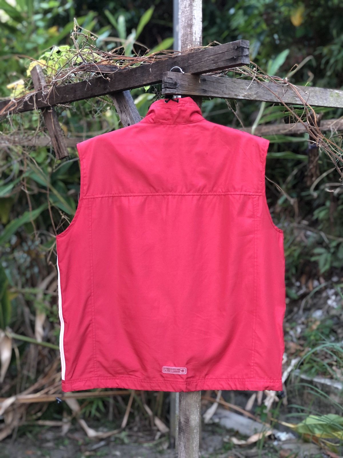Champion Vintage 90's Champion Sleeveless Zipper Vest Size US XL / EU 56 / 4 - 4 Thumbnail