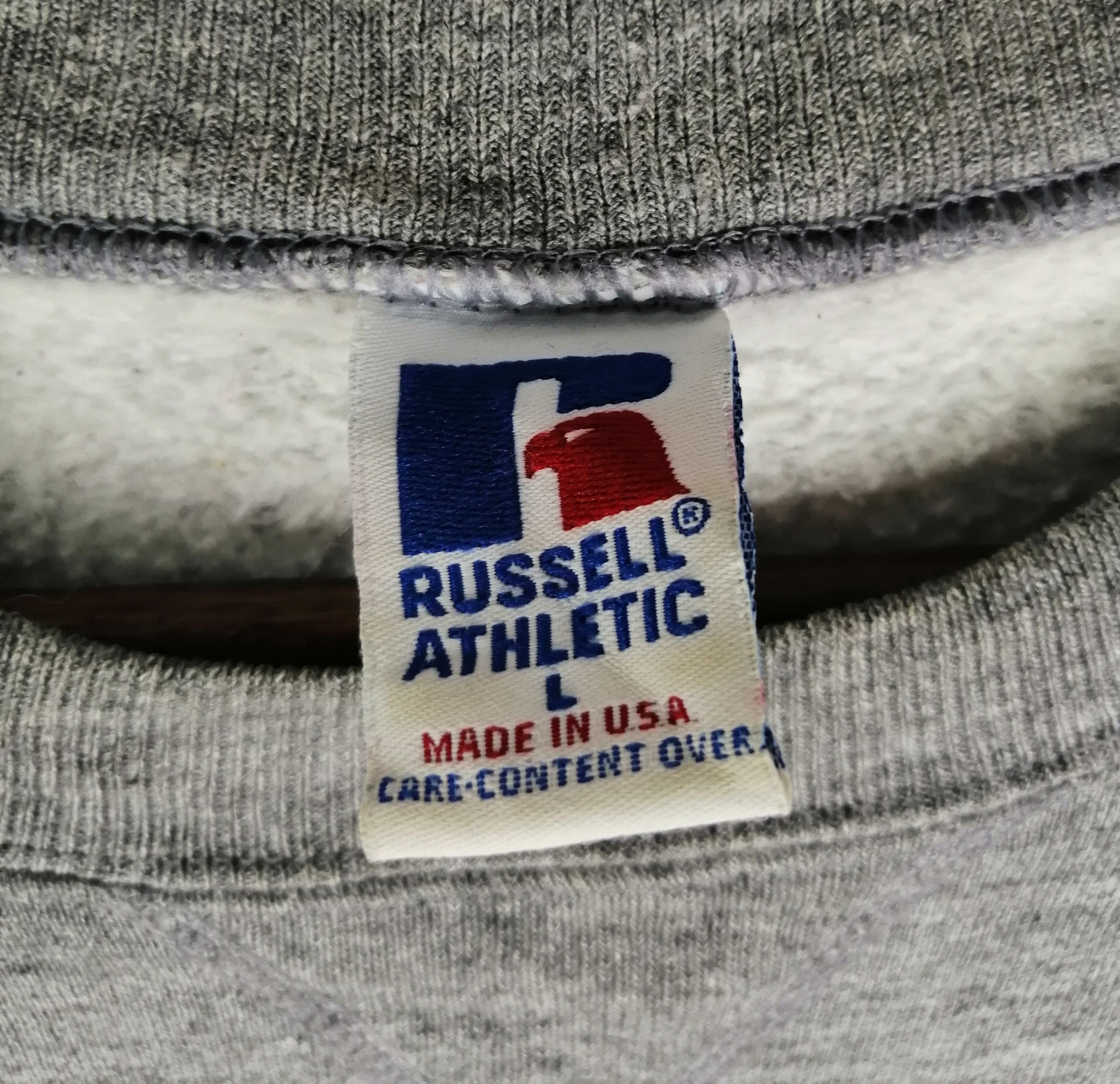 Russell Athletic × Vintage Vintage 90s Russell Athletic Made in USA Size US L / EU 52-54 / 3 - 3 Thumbnail