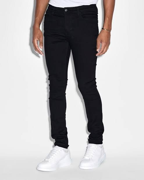 Ksubi laid black jeans