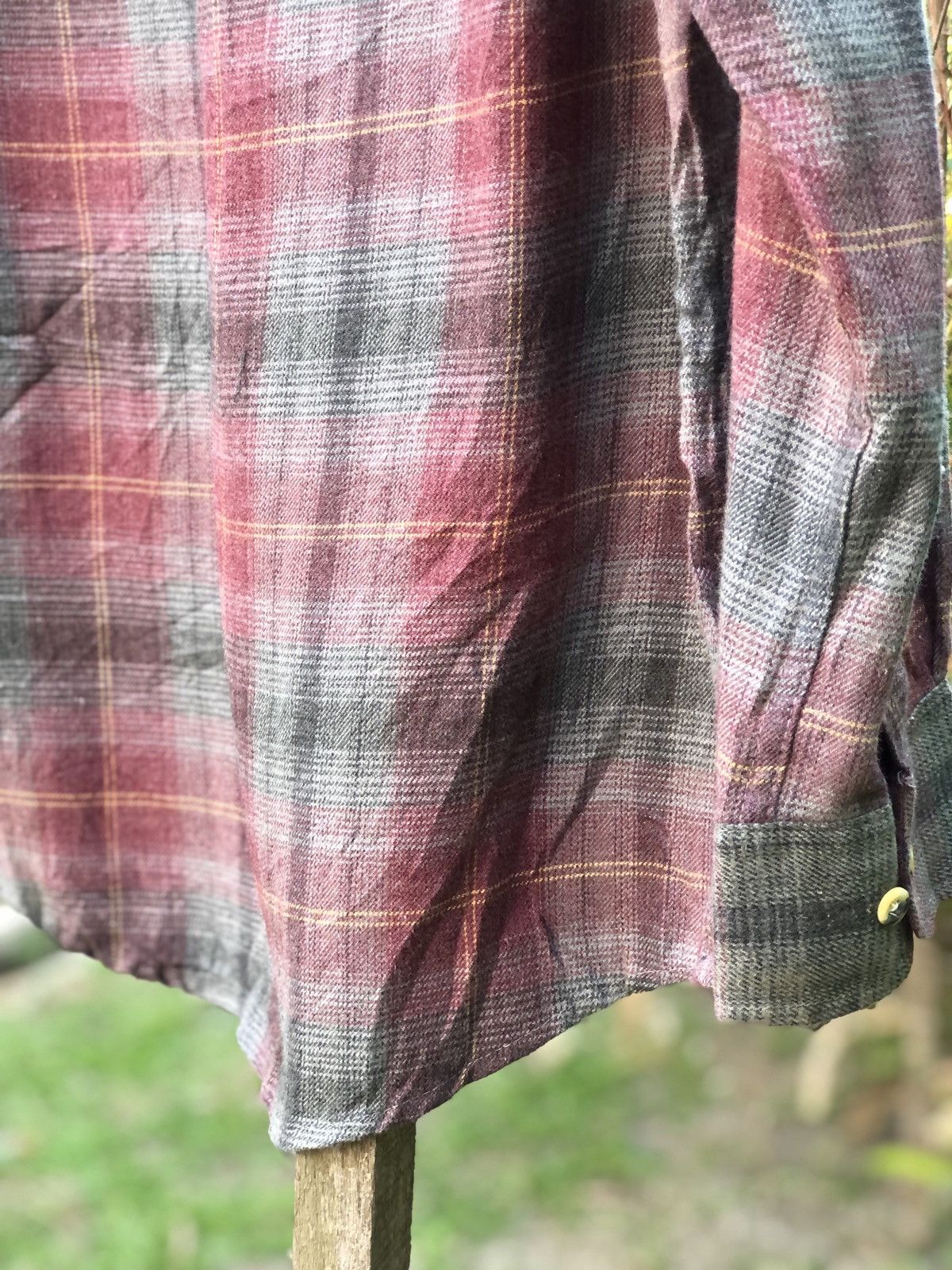 Flannel Vintage 80's Sears Flap Pocket Rockabilly Style Flannel Size US L / EU 52-54 / 3 - 6 Thumbnail
