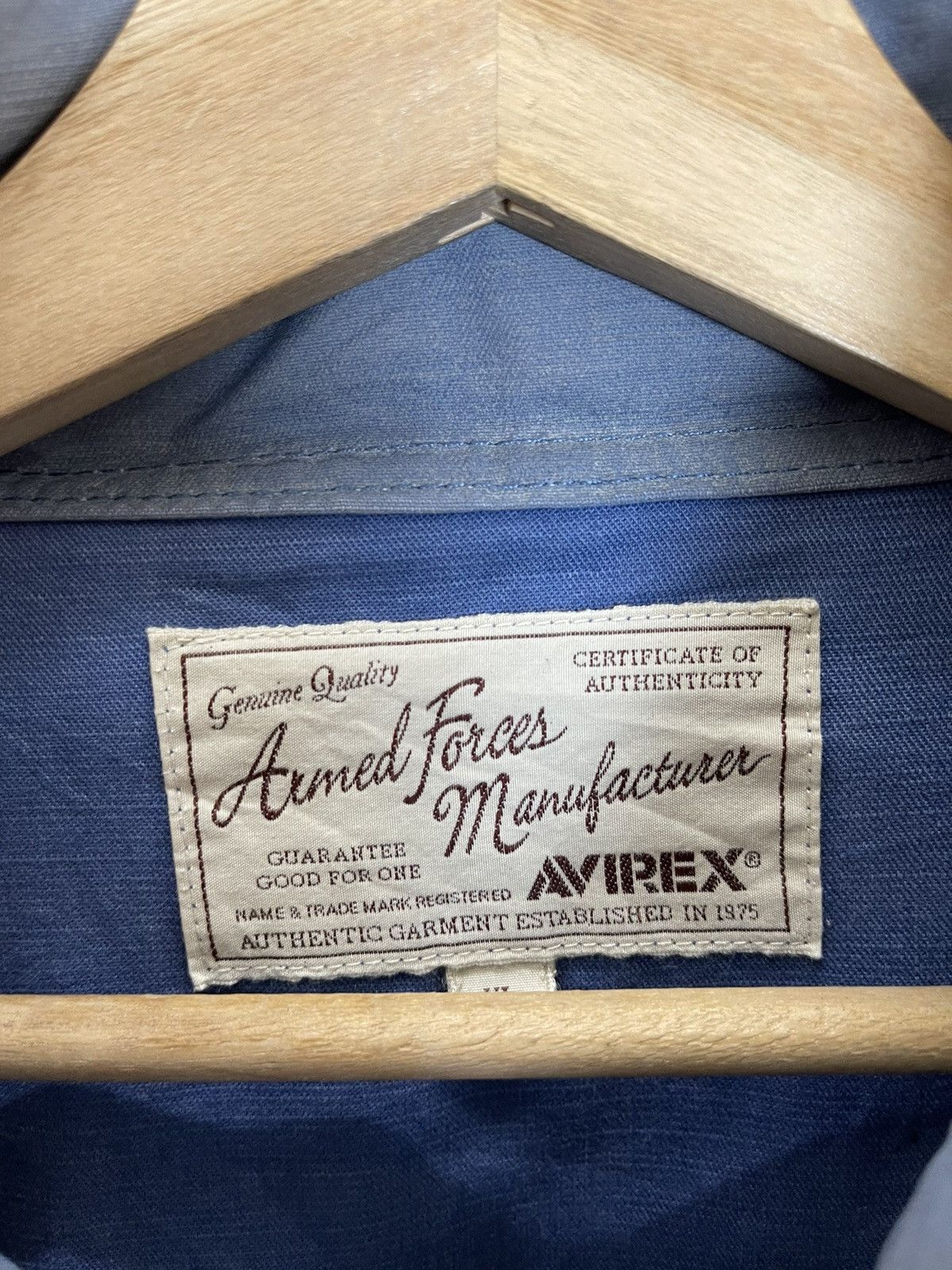 Avirex VINTAGE AVIREX ARMED FORCES JACKET STYLE Size US L / EU 52-54 / 3 - 5 Thumbnail