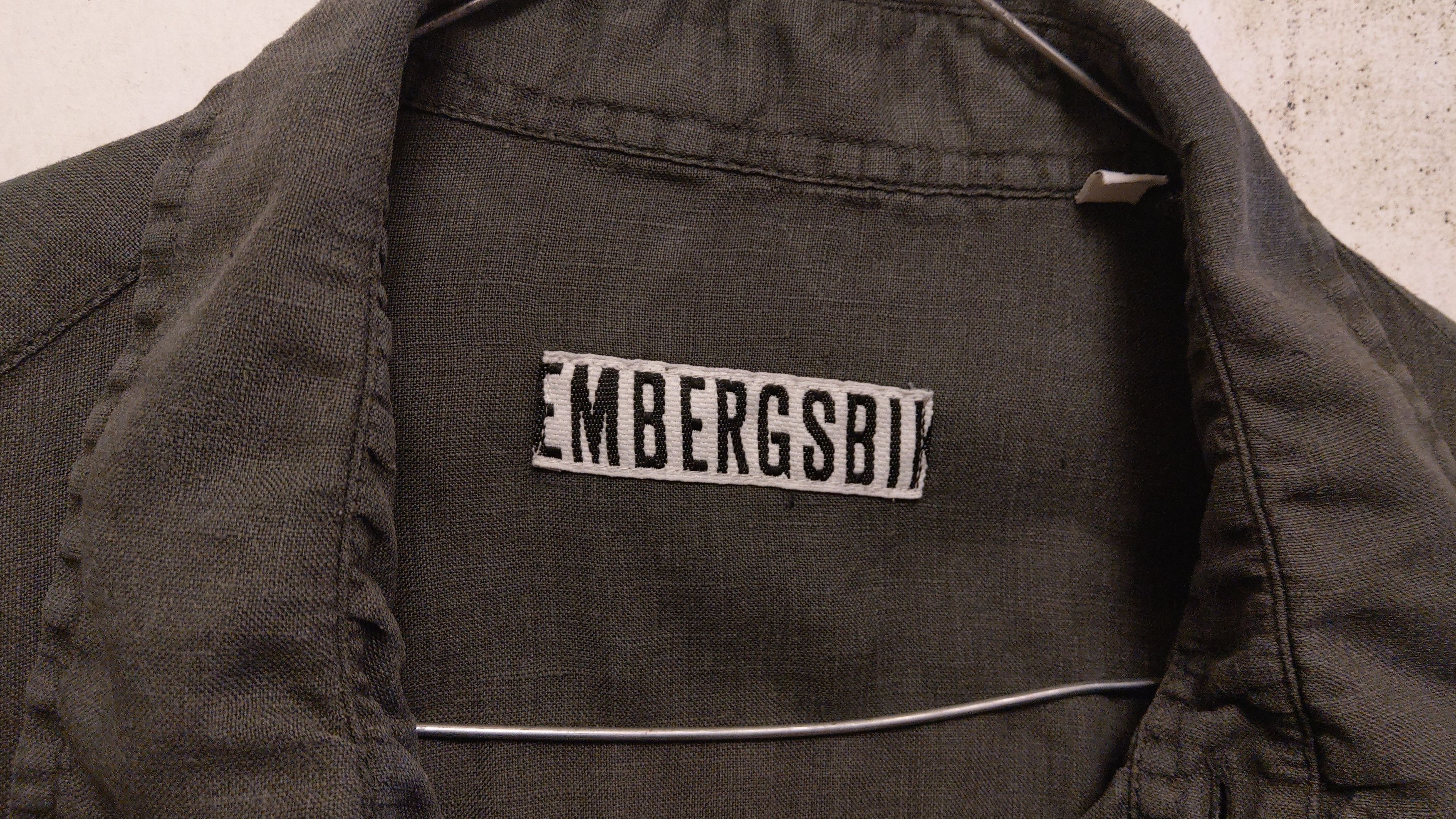 Dirk Bikkembergs 100% Linen Goth Shirt 2010 Size US L / EU 52-54 / 3 - 6 Thumbnail