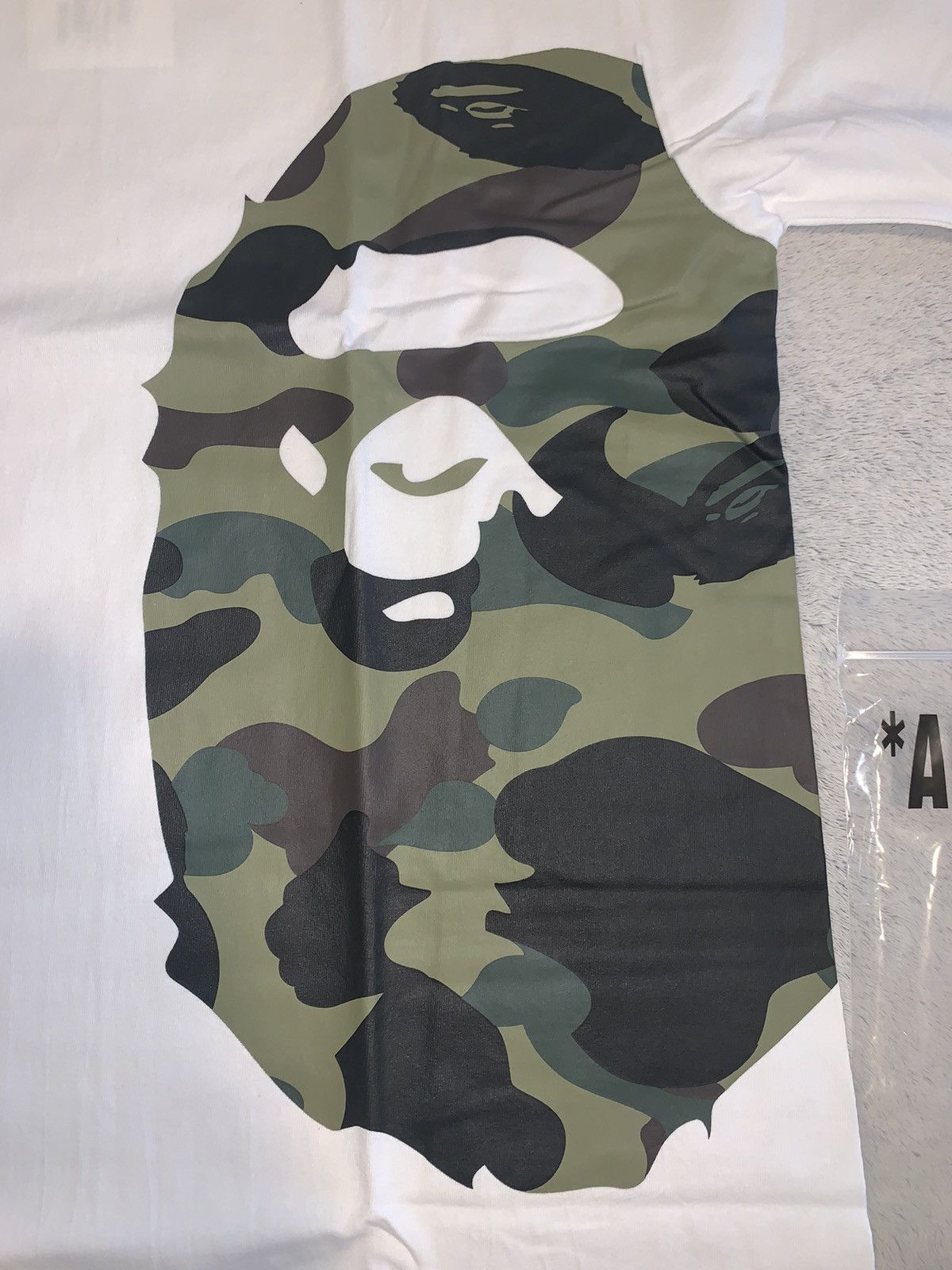 Bape BAPE 1ST CAMO SIDE APE HEAD TEE Size US XL / EU 56 / 4 - 2 Thumbnail