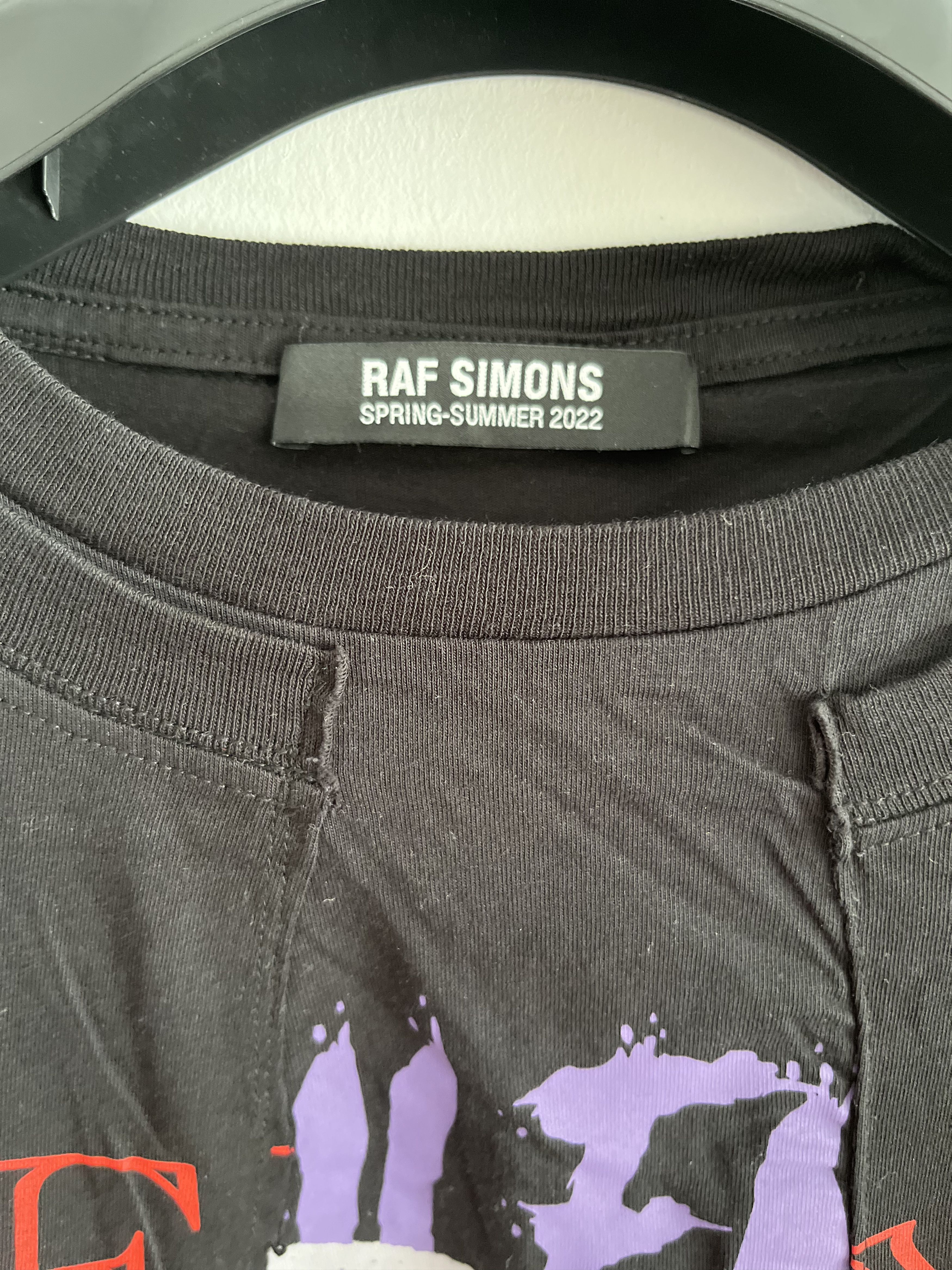 Raf Simons SOLEMN-X Big Fit Doubled T-Shirt Size US S / EU 44-46 / 1 - 4 Thumbnail