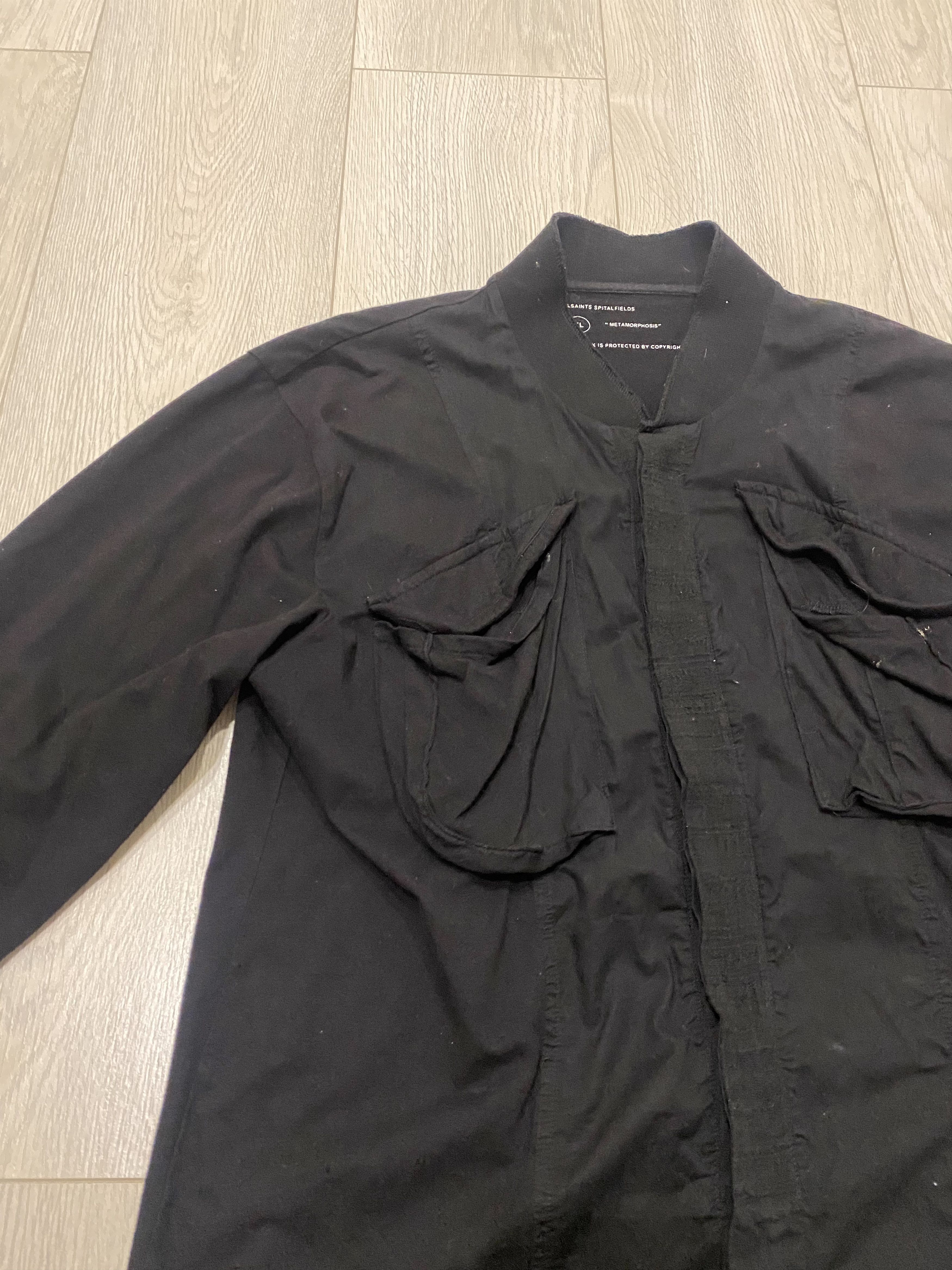 Allsaints Allsaints Metamorphosis 3/4 Sleeve Shirt Slim Fit Size Xl Size US XL / EU 56 / 4 - 2 Thumbnail