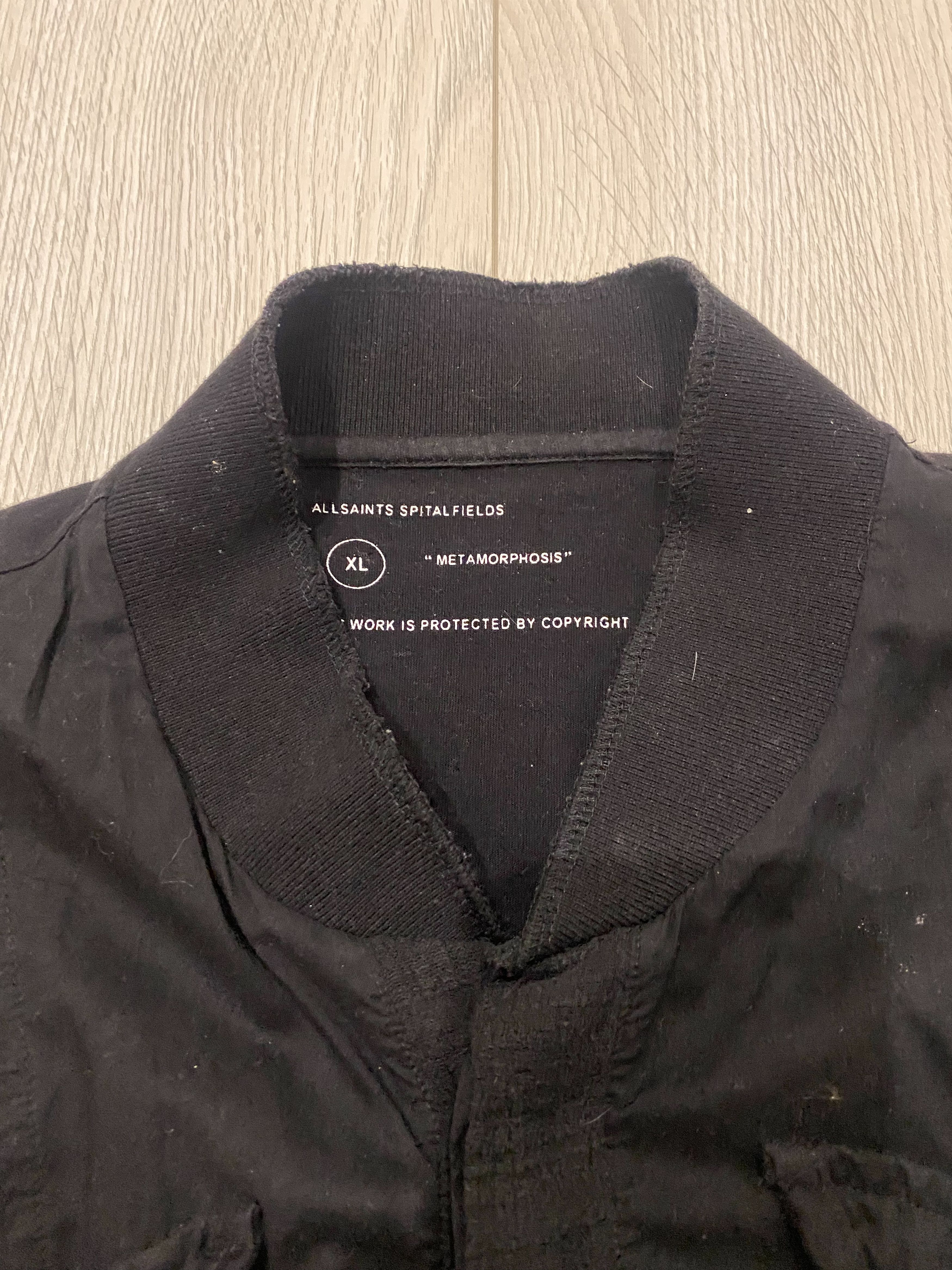 Allsaints Allsaints Metamorphosis 3/4 Sleeve Shirt Slim Fit Size Xl Size US XL / EU 56 / 4 - 4 Thumbnail
