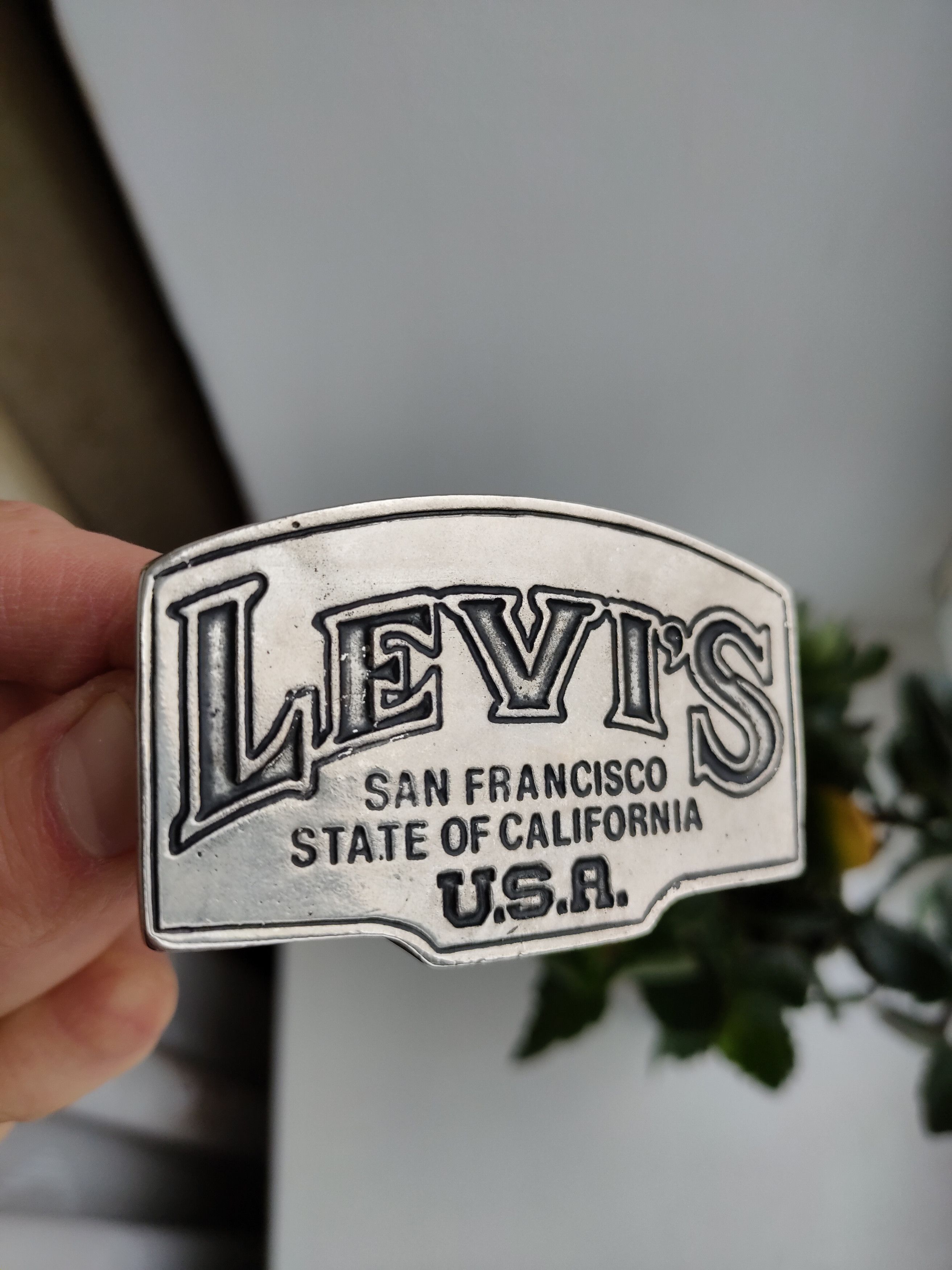 Levi's Vintage Levis Buckle Belt Levis USA San Francisco Size ONE SIZE - 3 Thumbnail