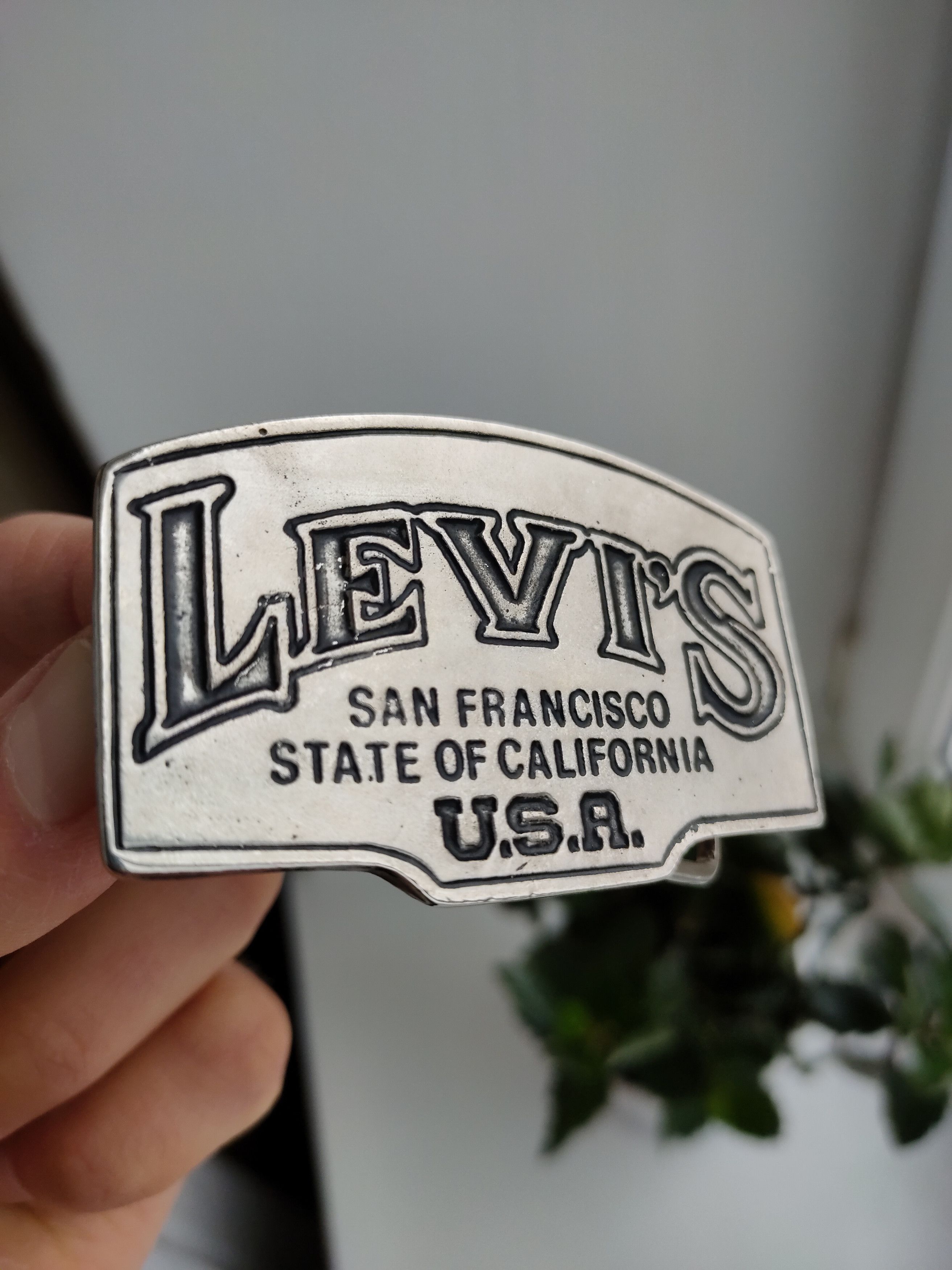 Levi's Vintage Levis Buckle Belt Levis USA San Francisco Size ONE SIZE - 1 Thumbnail