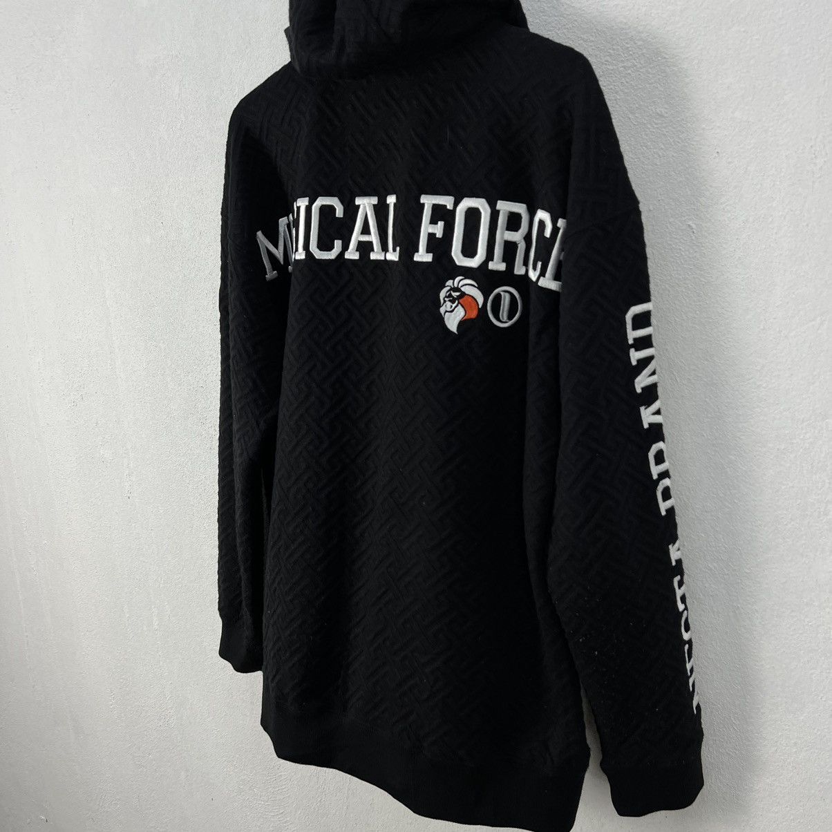 Japanese Brand RARE BLACK HOODIE NESTA RARE DESIGN Size US XL / EU 56 / 4 - 9 Thumbnail