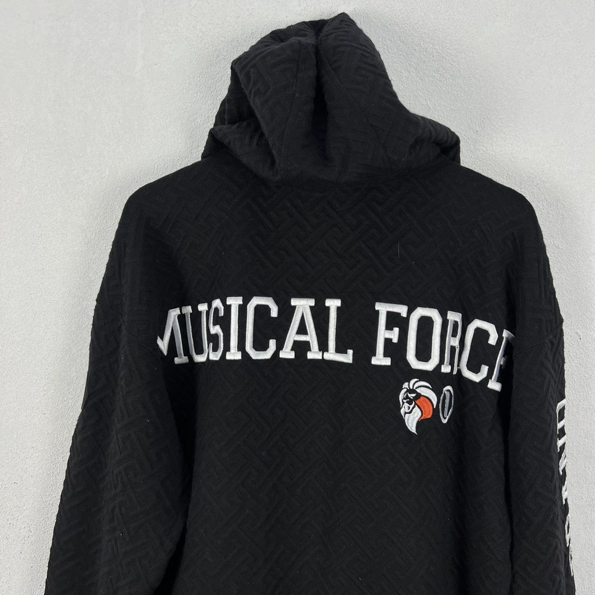 Japanese Brand RARE BLACK HOODIE NESTA RARE DESIGN Size US XL / EU 56 / 4 - 10 Thumbnail